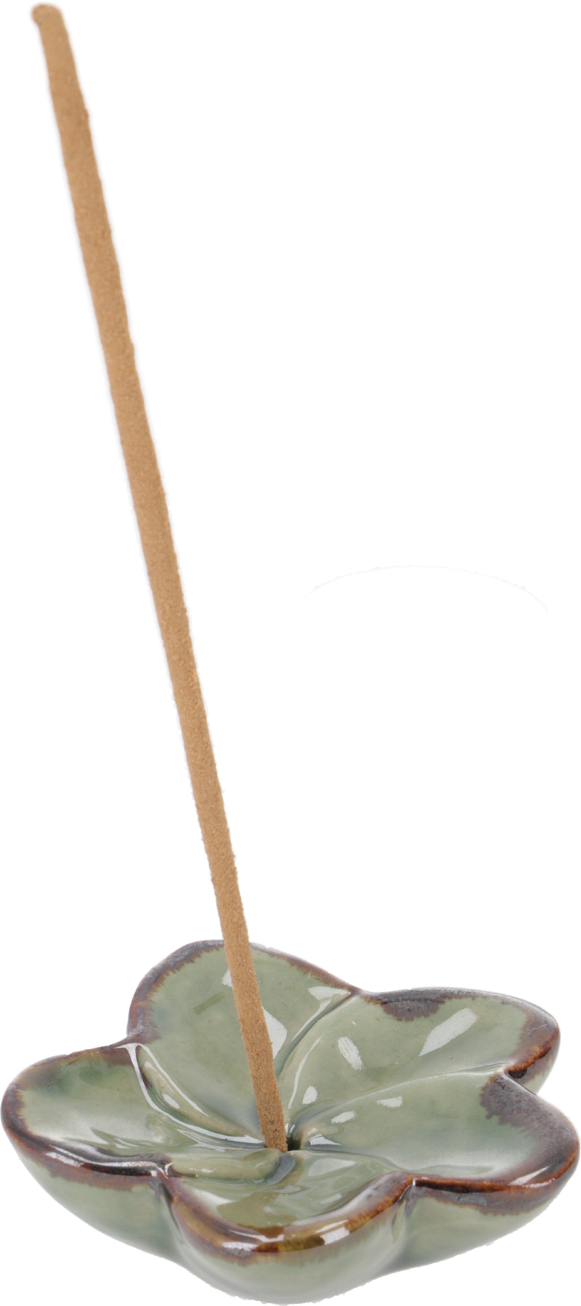 Guru-Shop Räucherstäbchen-Halter Exotischer Keramik Räucherstäbchenhalter -.. – Bild 2 von 2