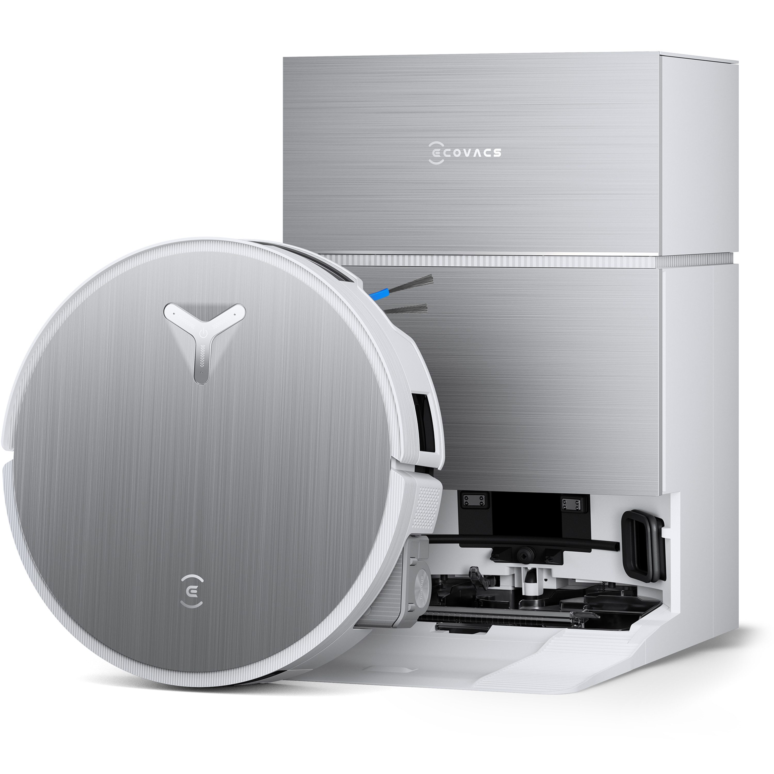 ECOVACS Saugroboter DEEBOT X11 PRO OMNI, 110 W, mit Beutel, Saug- und Wischroboter, ununterbrochene Reinigung durch PowerBoost