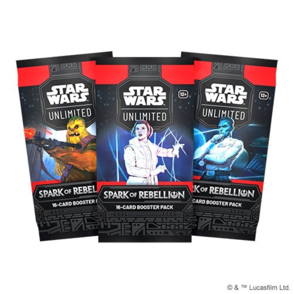 Fantasy Flight Games Sammelkarte Star Wars: Unlimited – Spark of Rebellion Booster - EN