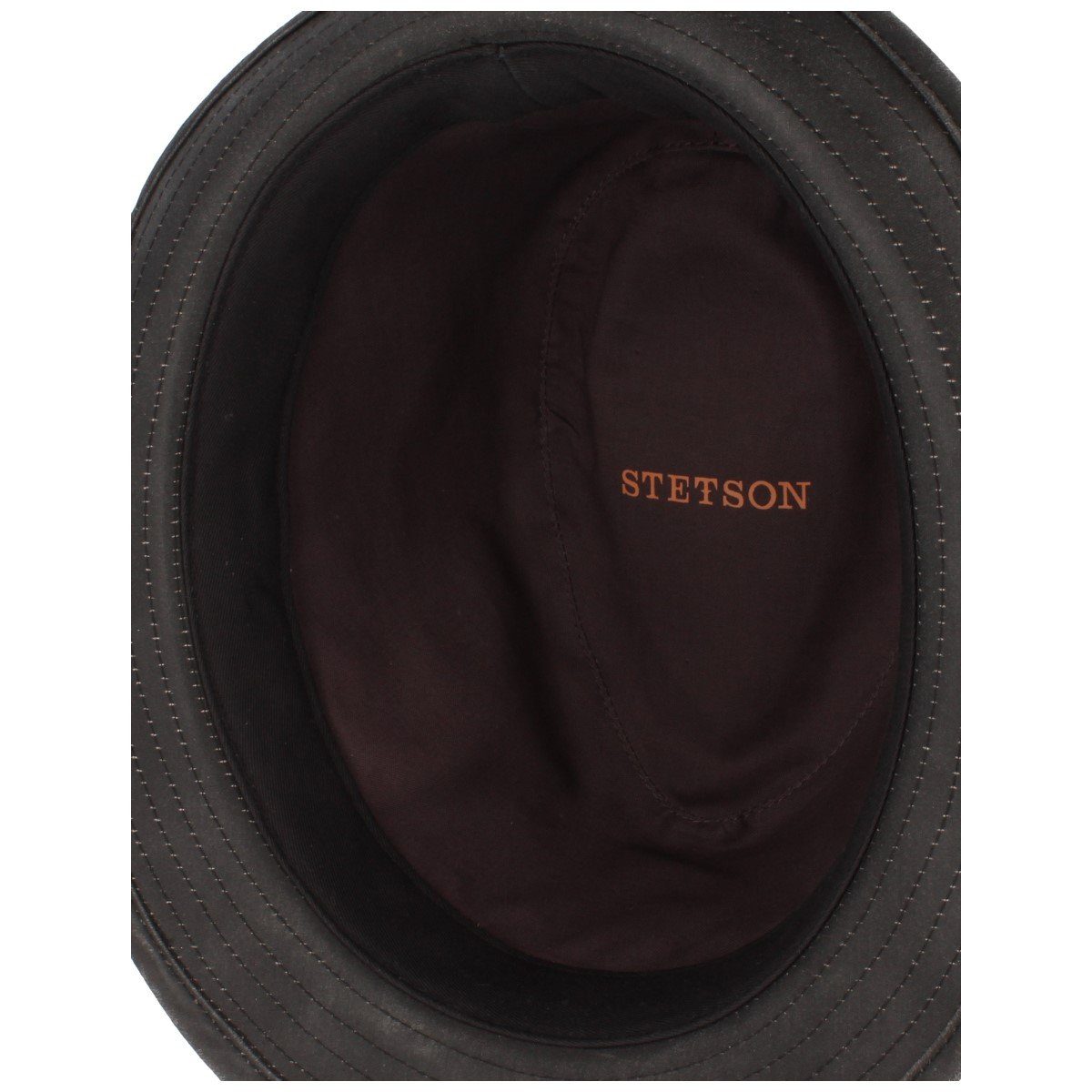Stetson Trilby mit UV-Schutz 40+ im Leder-Vintage-Look