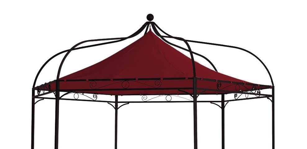DEGAMO Pavillon-Ersatzdach MODENA, 6-eckig 320cm Durchmesser, günstig online kaufen