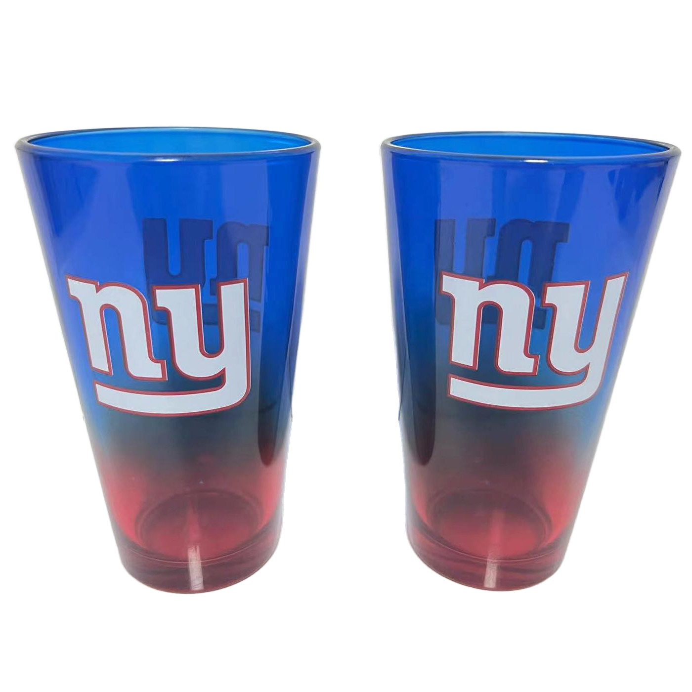 New York Giants Glas New York Giants Pint Glass 2er-Set, Glas