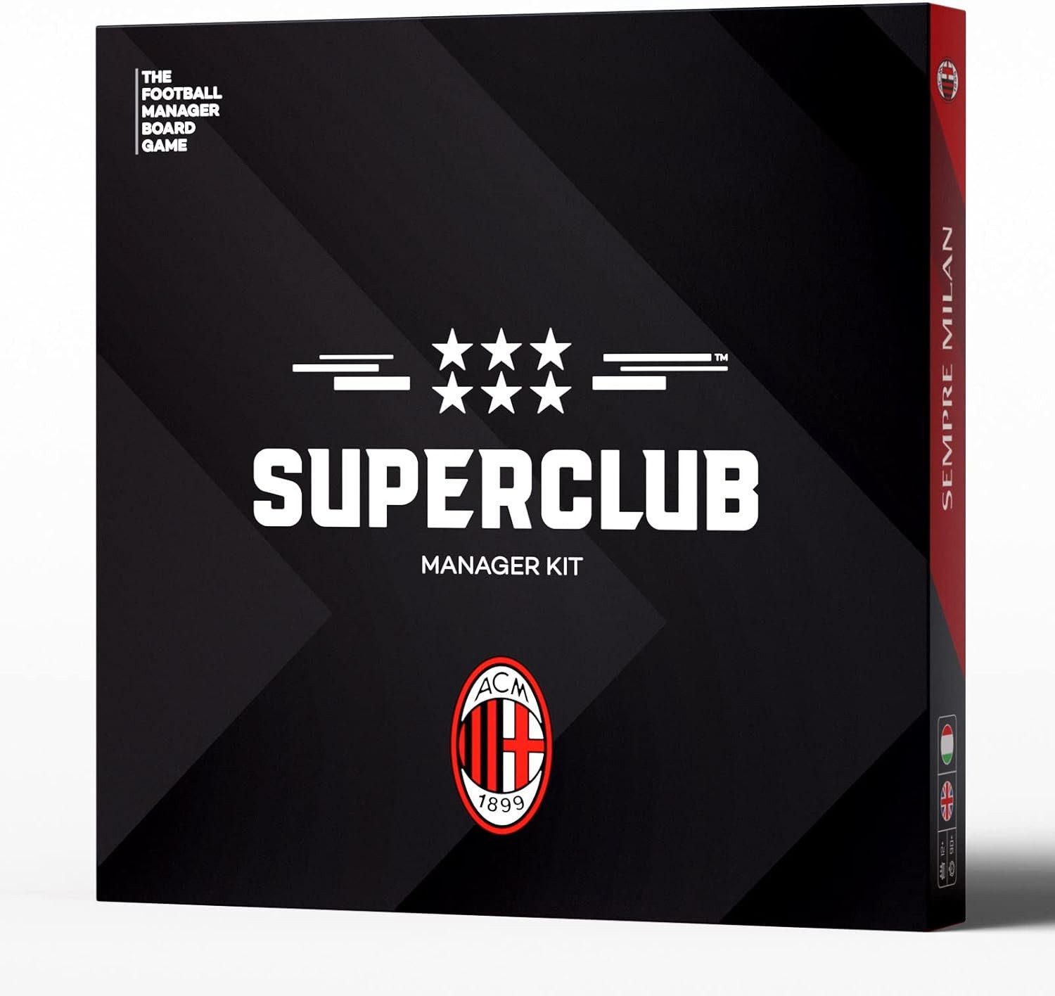 TSE Sammelkarte Superclub Fußball Manager KIT Brettspiel Trainer Strategiespiel ENG