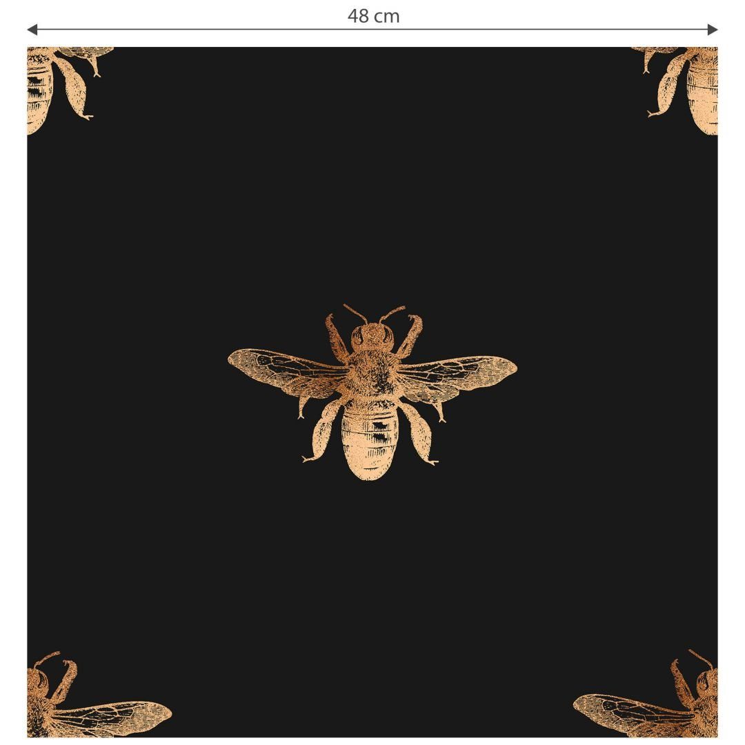 K&L Wall Art Mustertapete Vintage fleißige günstig online kaufen