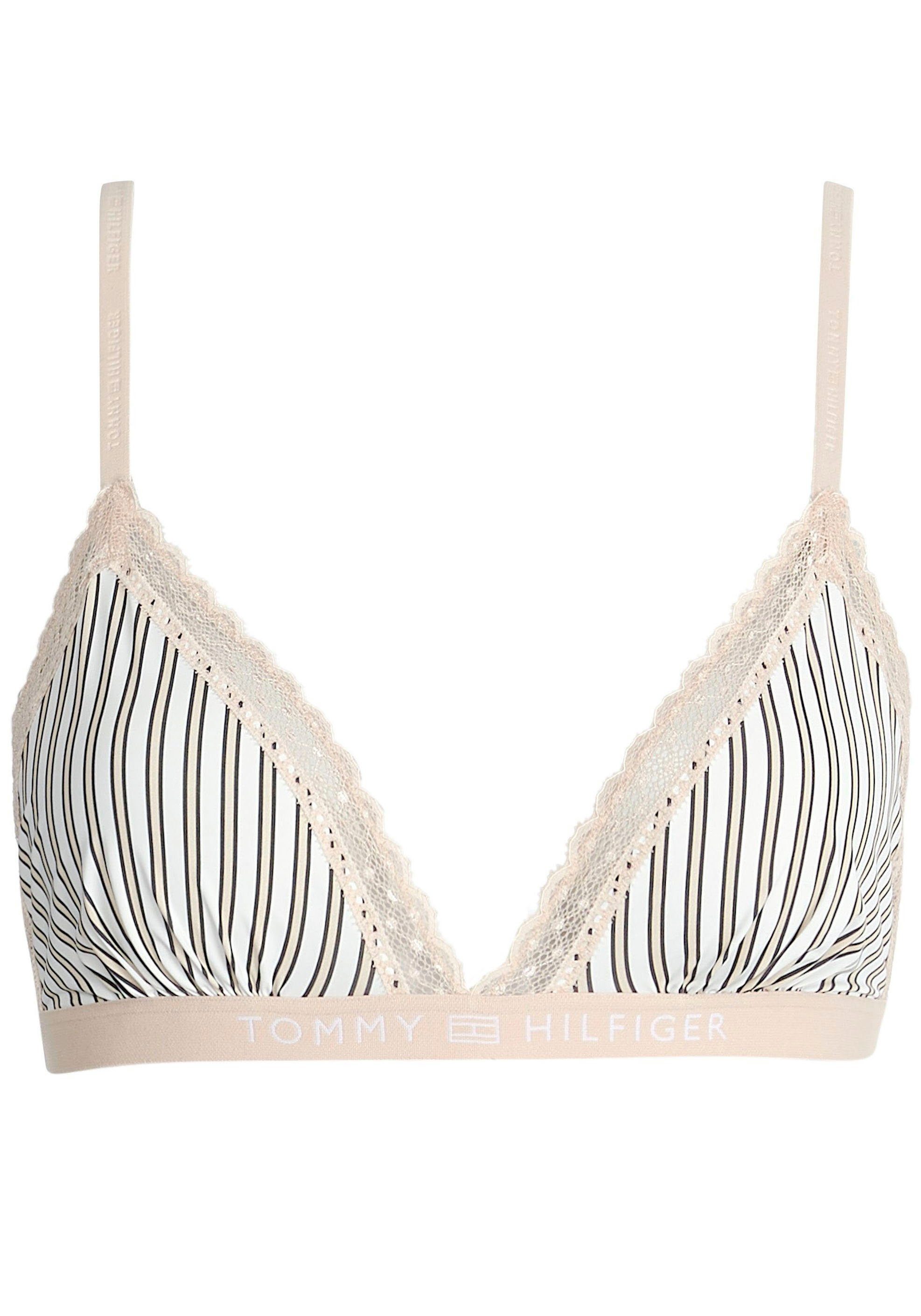 Tommy Hilfiger Underwear Triangel-BH mit Spitzenkante | Triangel-BHs