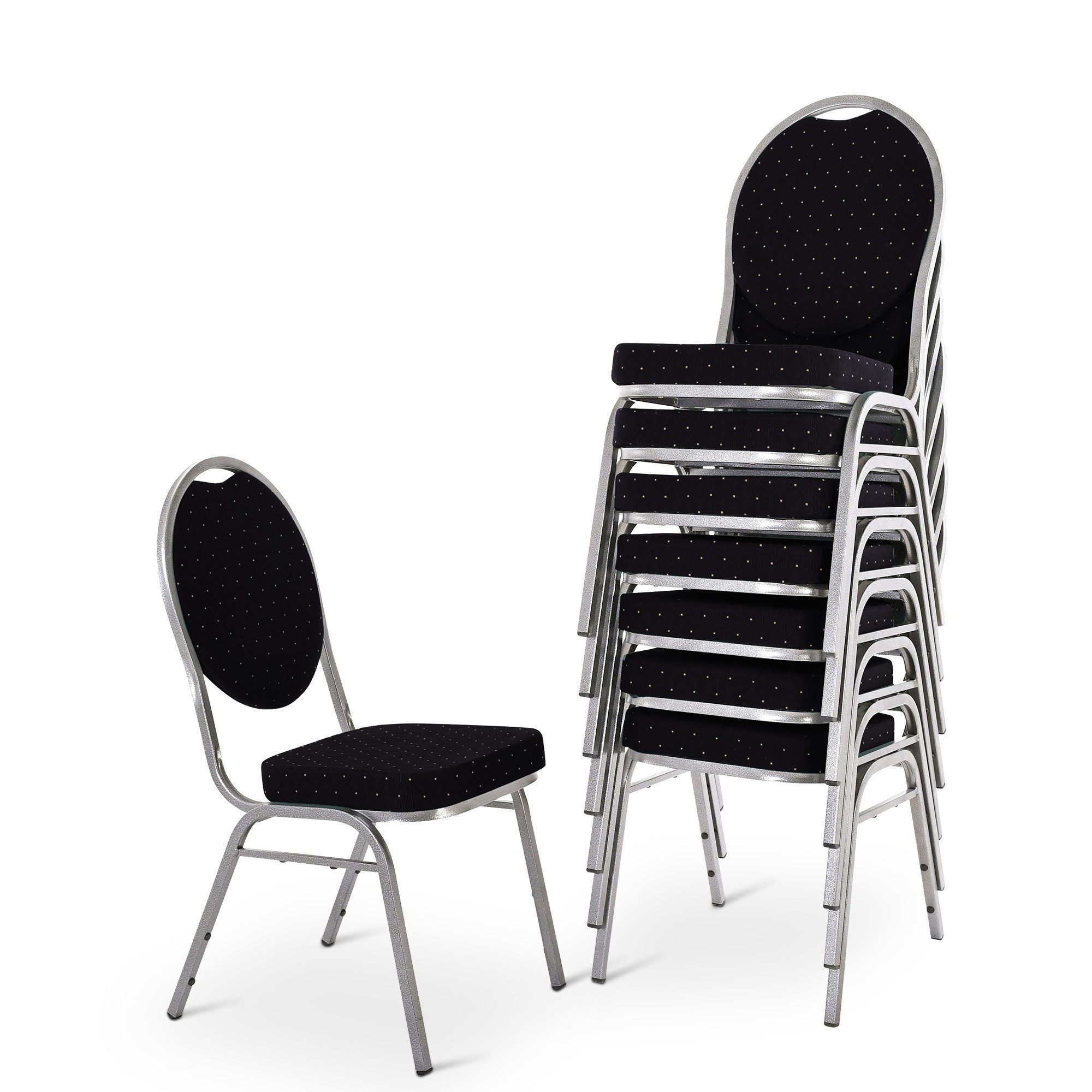 Raburg Stapelstuhl Bankettstuhl, stapelbar, für Konferenz, Seminar & Wartez günstig online kaufen