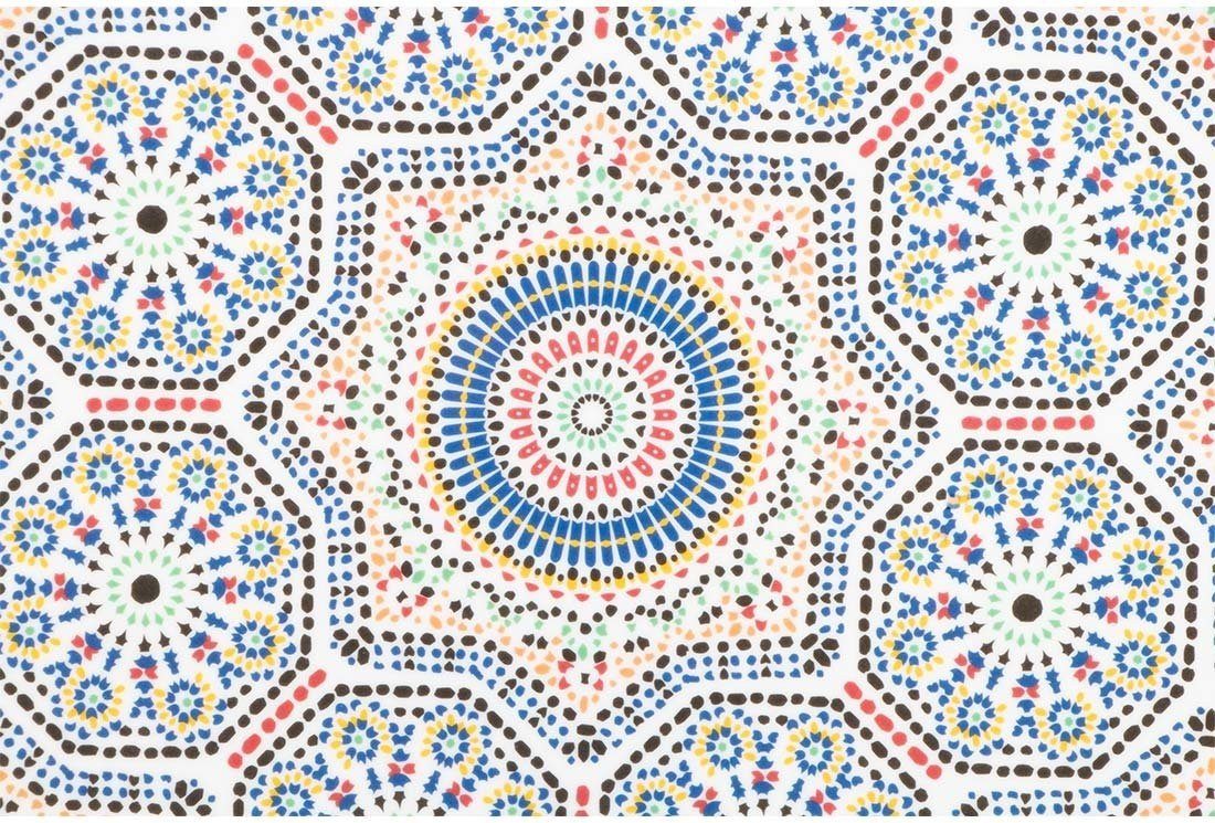 Dekonaz Tablett Ovales Muster, Kunststoff Orientalisches Tablett