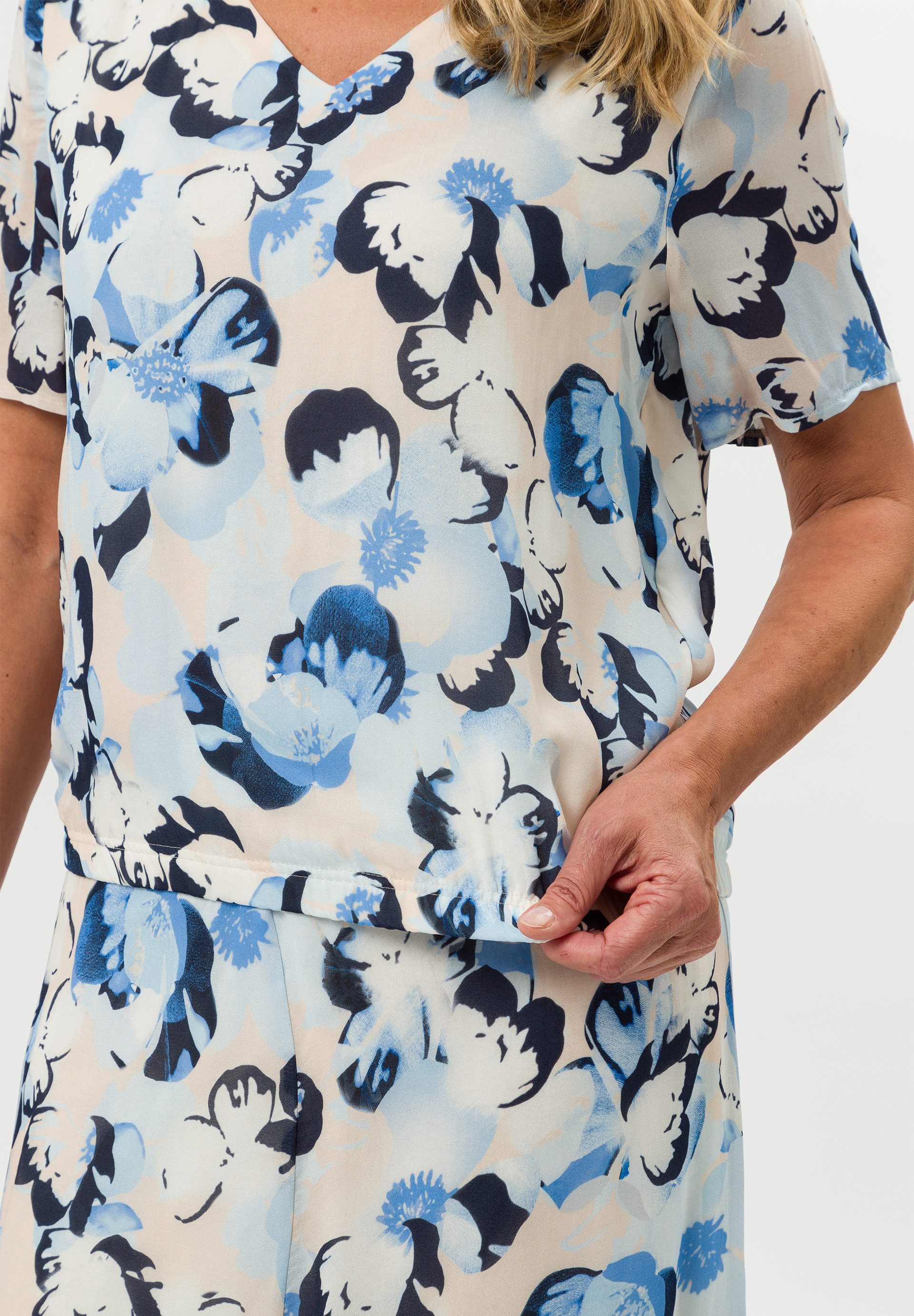 FRANK WALDER T-Shirt mit schmeichelnder Silhouette – Bild 5 von 5