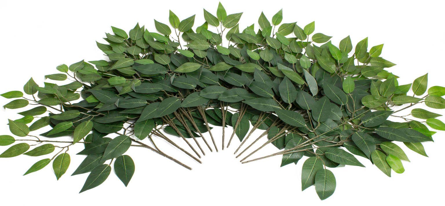 Kunstzweig Ficuszweig Ficus, Botanic-Haus, Höhe 57 günstig online kaufen