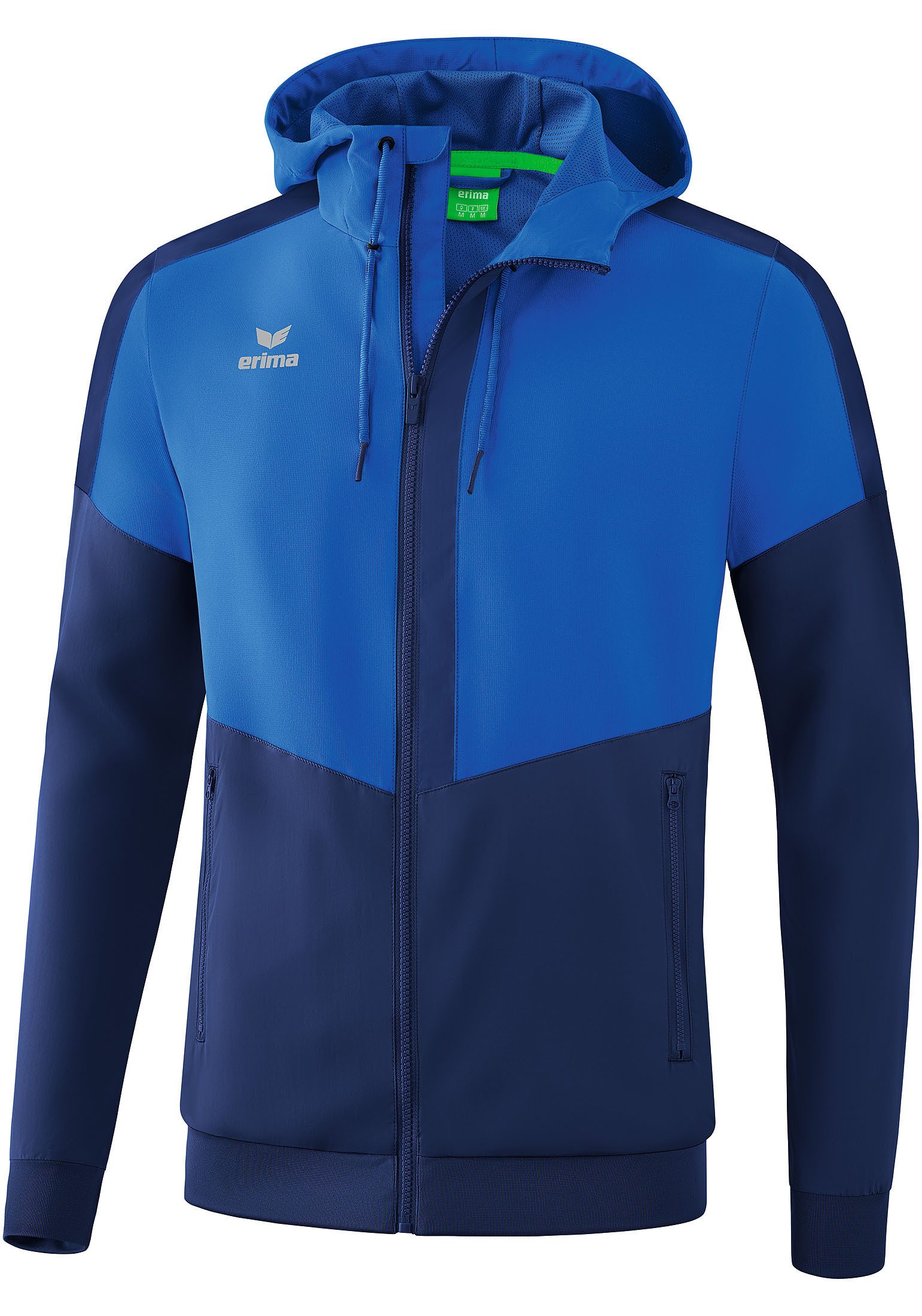 Erima Präsentationsanzug Squad Tracktop Jacke mit Kapuze Herren