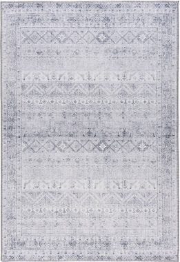 Teppich Vintage 3560, Sehrazat, rechteckig, Höhe: 4 mm, Kurzflor, waschbar, Chenille mit Baumwolle, Wohnzimmer