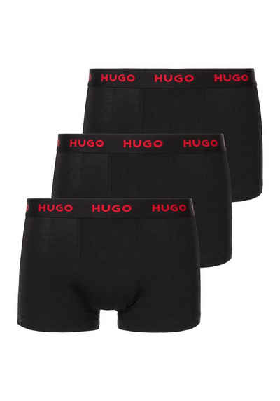 HUGO Trunk TRUNK TRIPLET PACK (Packung, 3-St., 3er Pack) mit elastischem Logobund