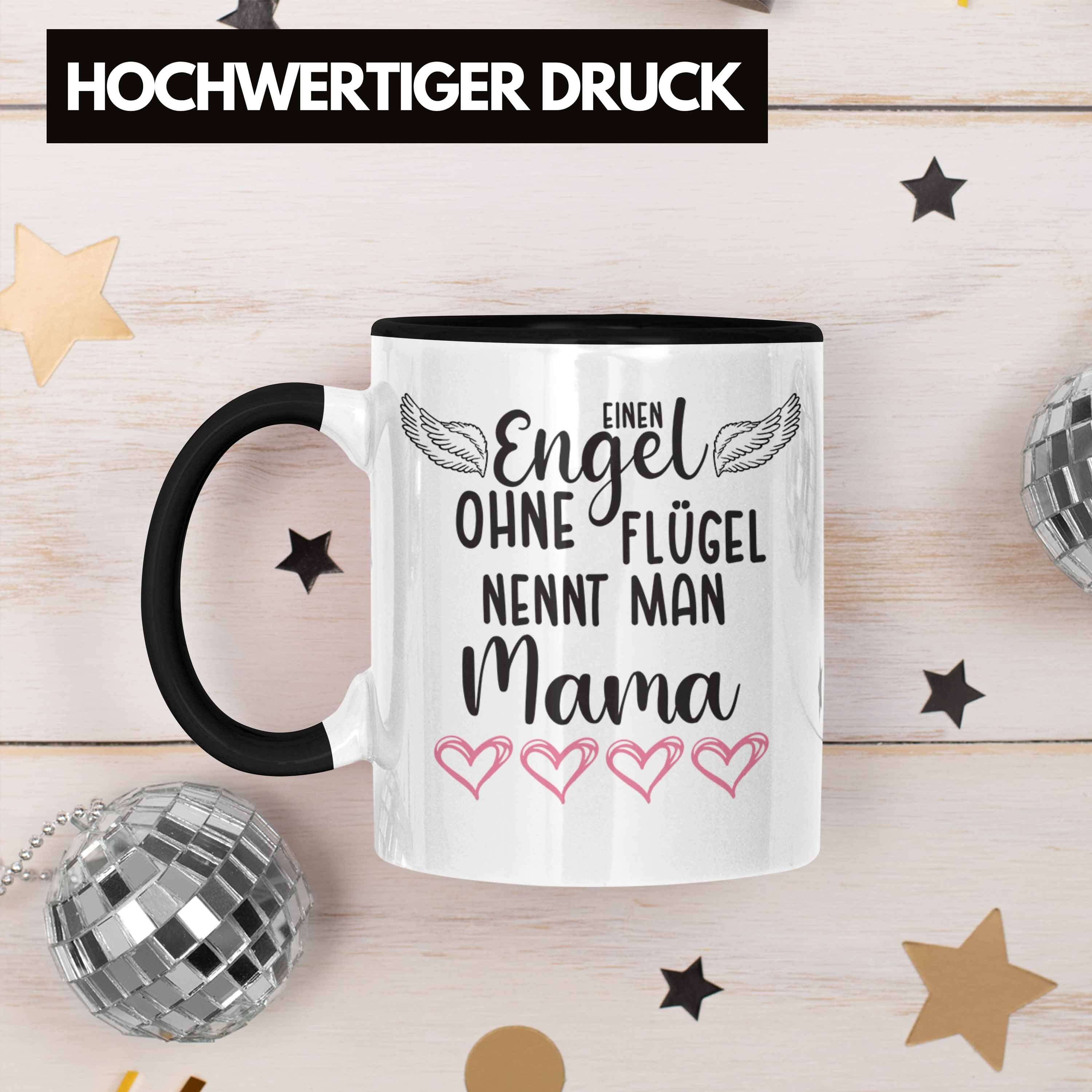 Mama Spruch Trendation - Man Nennt Tasse Trendation Engel Liebevoll Beste Tasse Geschenk Ohne Schwarz Flügel Muttertagsgeschenk Mutter Muttertag