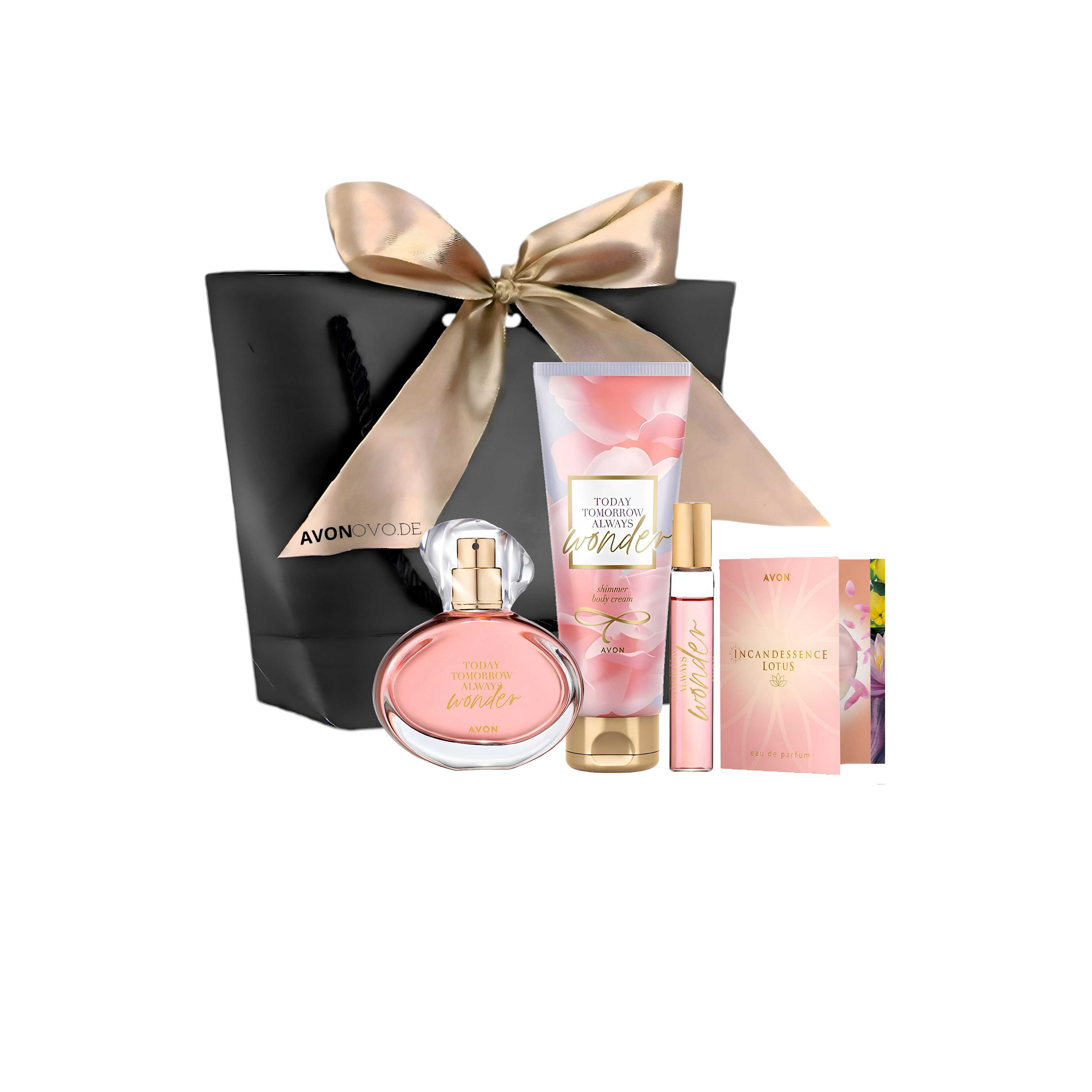 Eau de Parfum TTA WONDER 50 ml Körpercreme 125 ml Taschenspray 10 ml Geschenkset