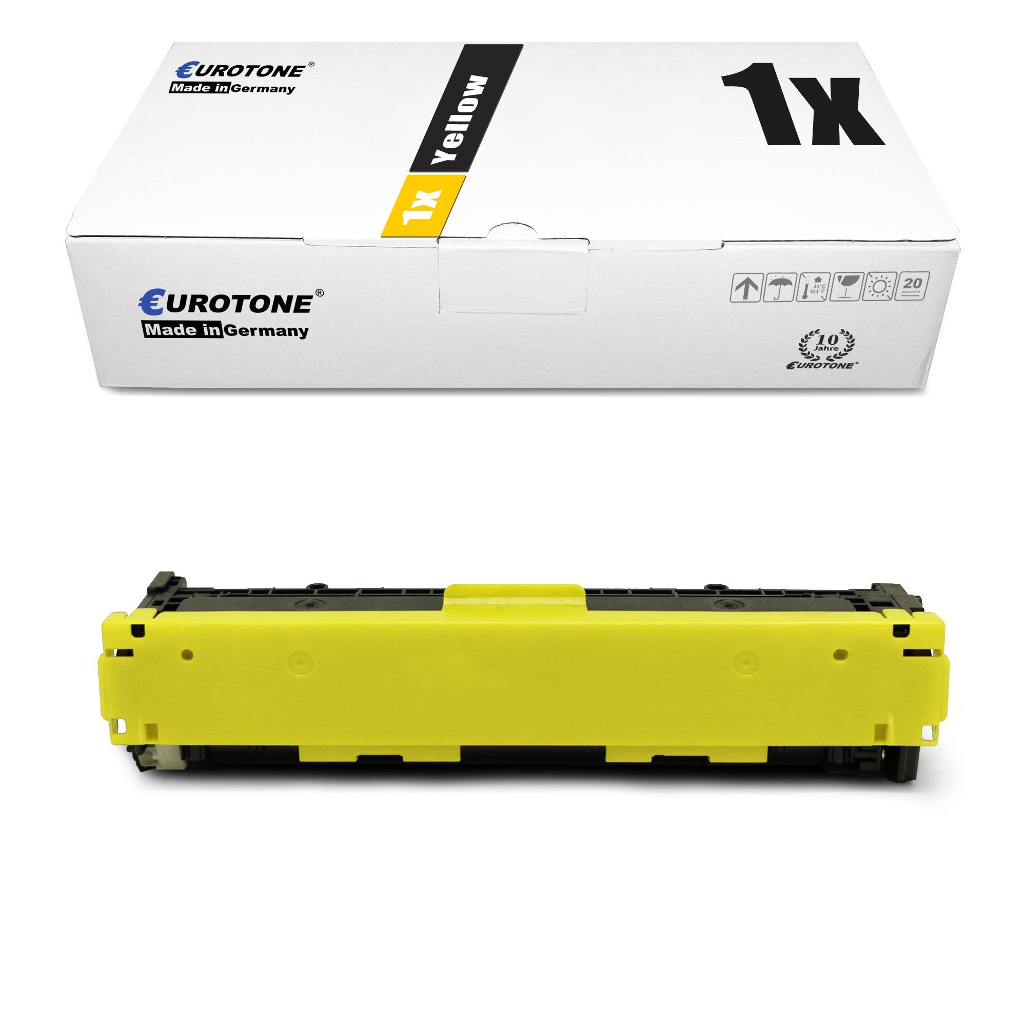 Eurotone Tonerkartusche Toner ersetzt Canon CRG-055HY 055 H Yellow | Tonerpatronen