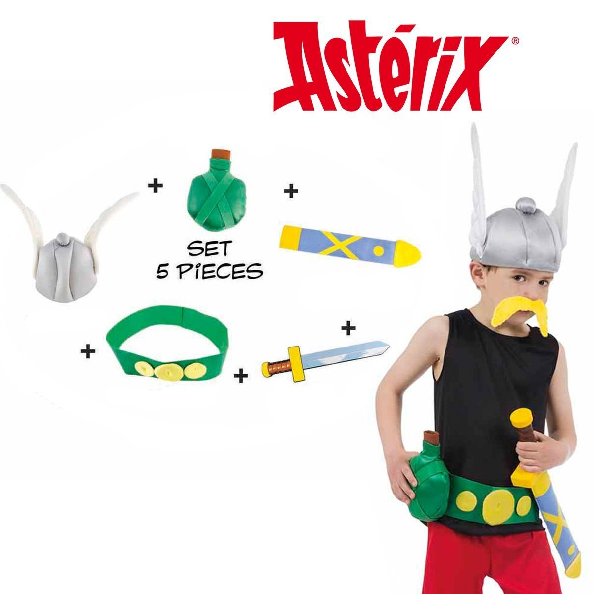 Kostüm Asterix Zubehör-Set