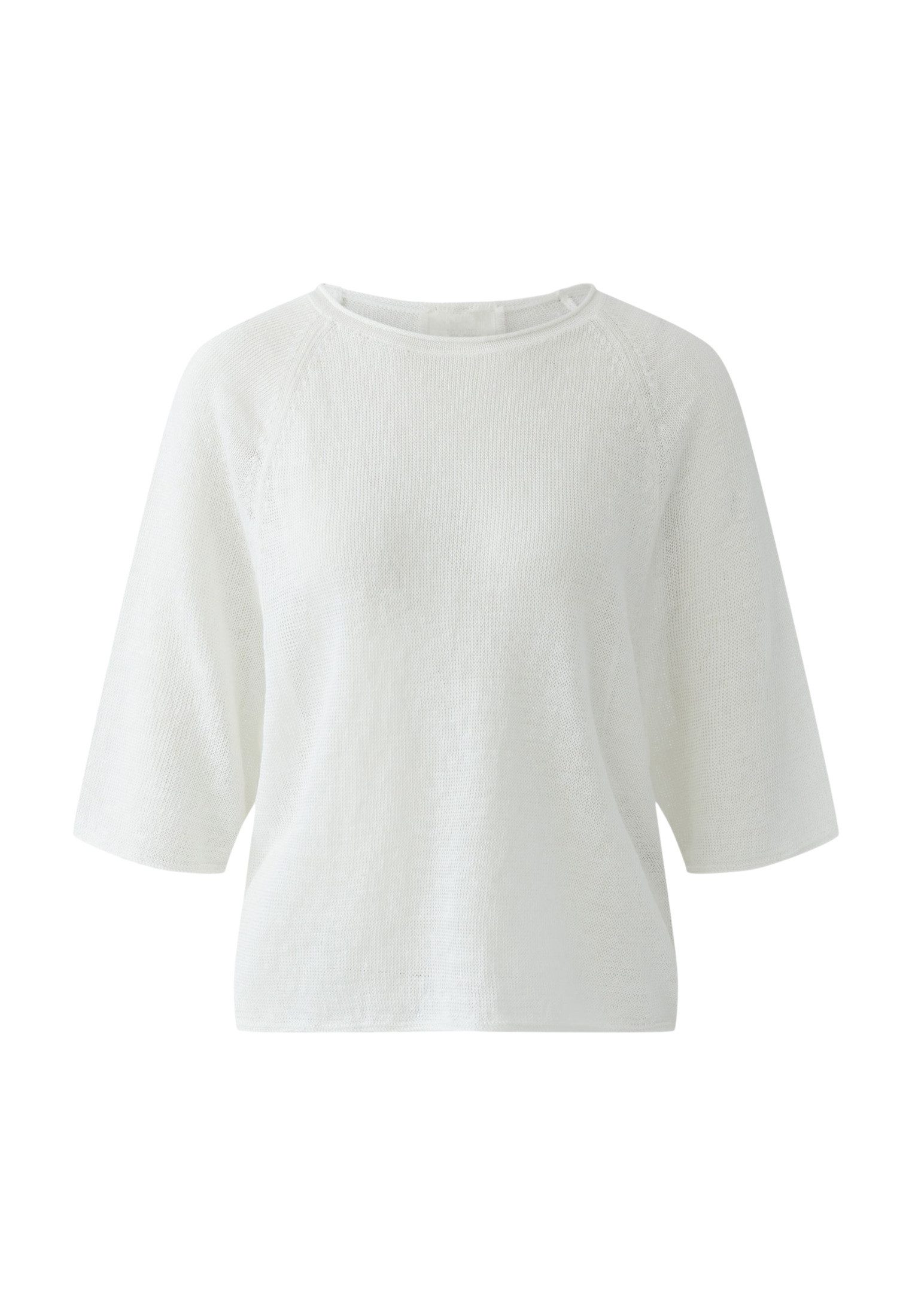 Oui Rundhalspullover