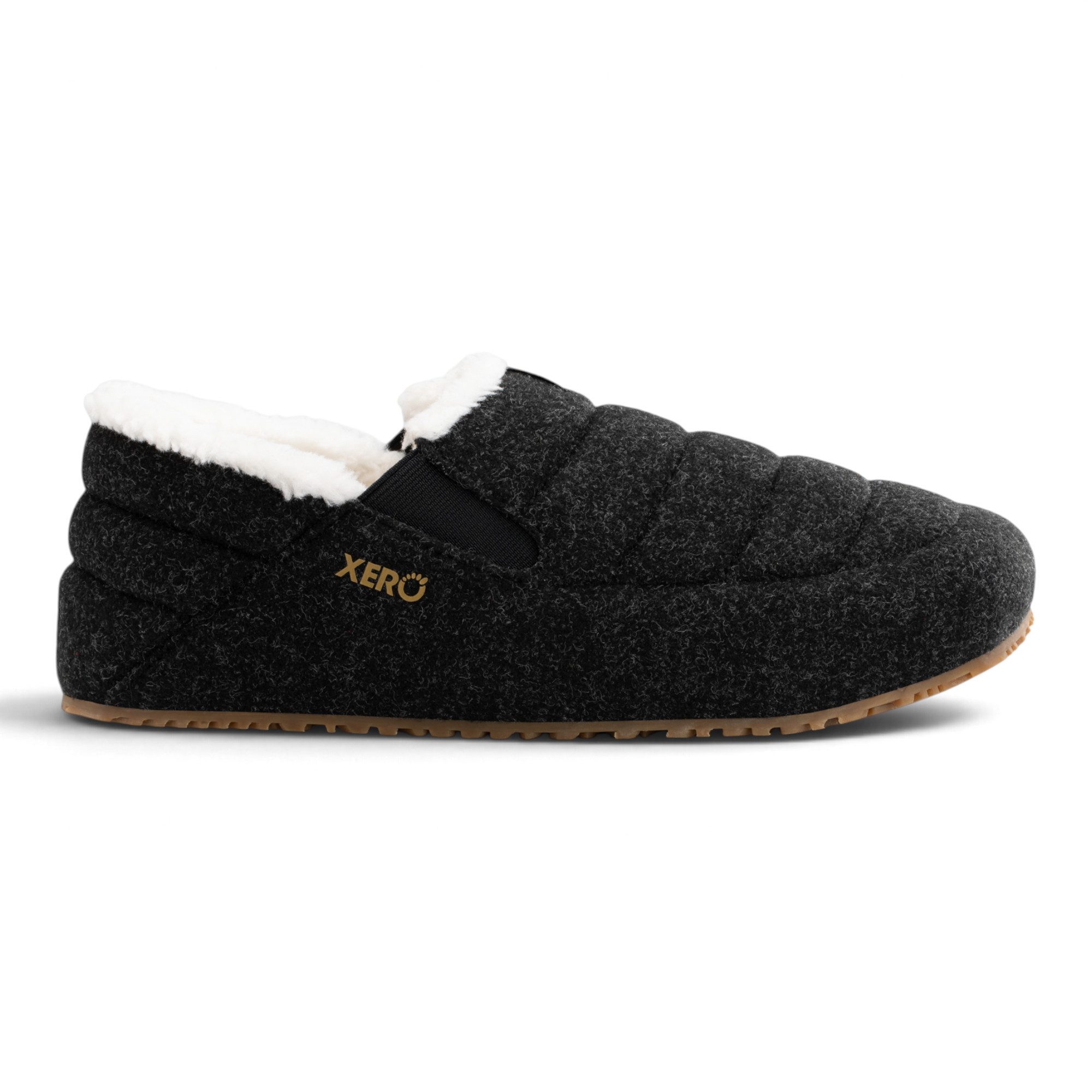 Xero Shoes Pagosa Cozy (Kunstwolle, warm) asphaltgrau Herren Hausschuh