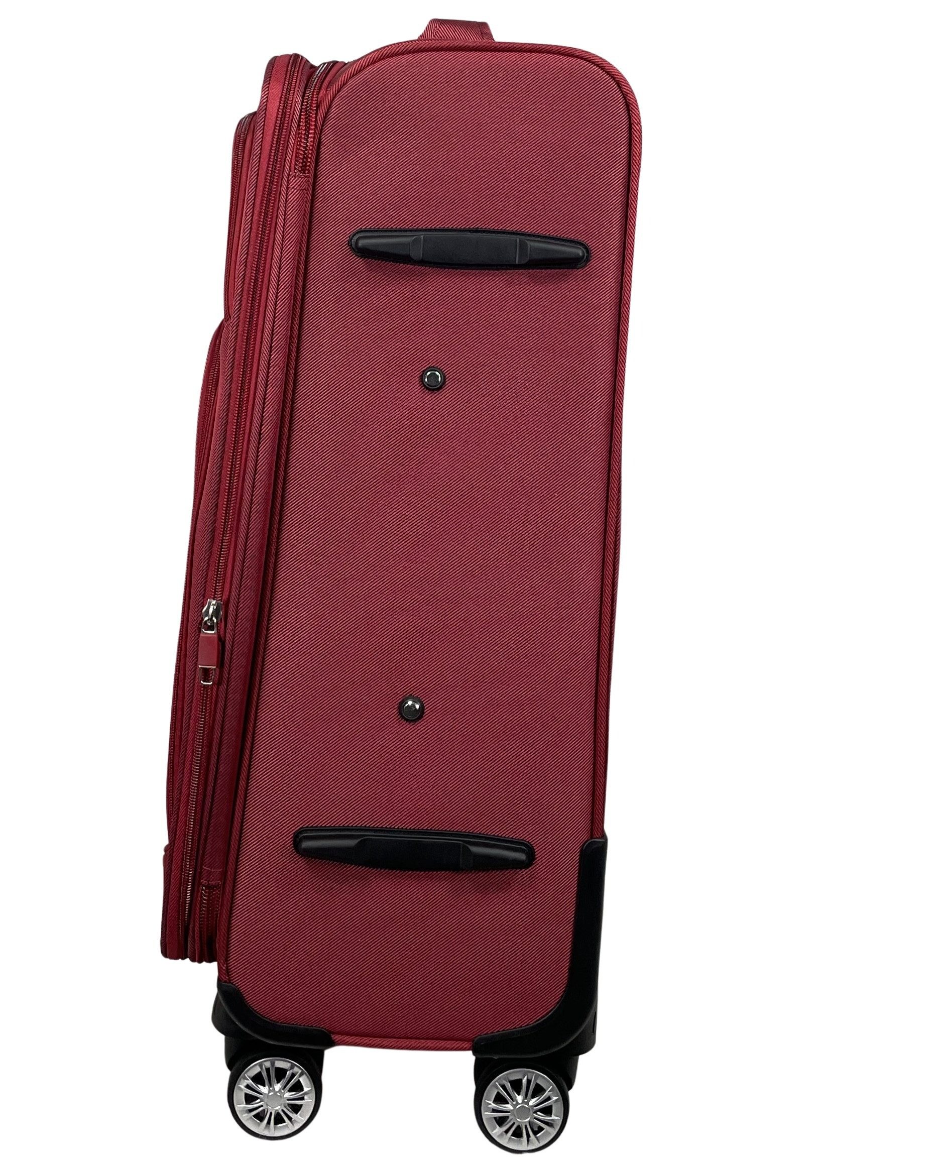 My Travel Bag Koffer 3090 Stoffkoffer 4-Rollen Trolley Reisekoffer Tasche Reisetasche, inkl. Dehnungsfuge und 360° Rolle