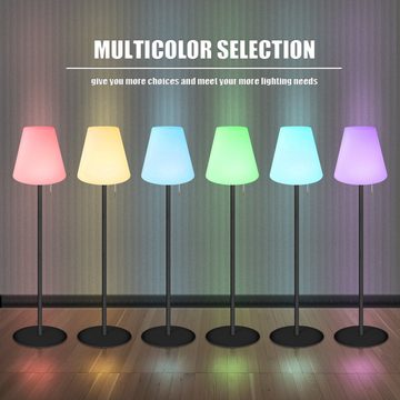 MALUX LED Tischleuchte »Led Tischlampe mit Warmweiß 8 Farben Farbwechsel Dimmbar Outdoor Lampe Wasserdicht Ideales Dekor für Ihr Haus,Hotel, Esstisch und Garten«