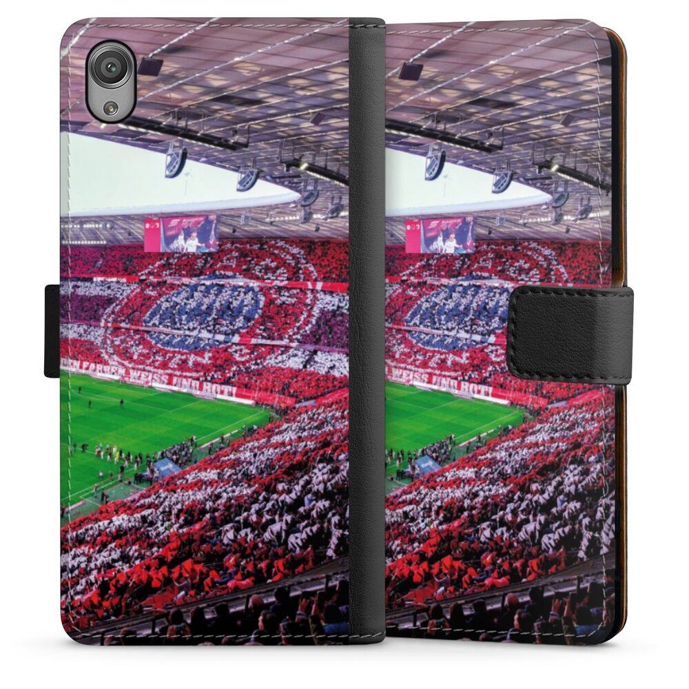 DeinDesign Handyhülle FCB Stadion FC Bayern München FCB Stadion Tribüne, Sony Xperia X Hülle Flip Case Klapphülle Handytasche Leder