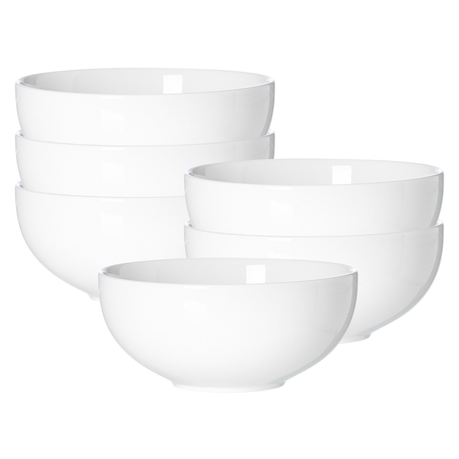 Ritzenhoff & Breker Schale Skagen Servierschalen ø 18 cm 6er Set, Porzellan, (6x Schale, 6-tlg)