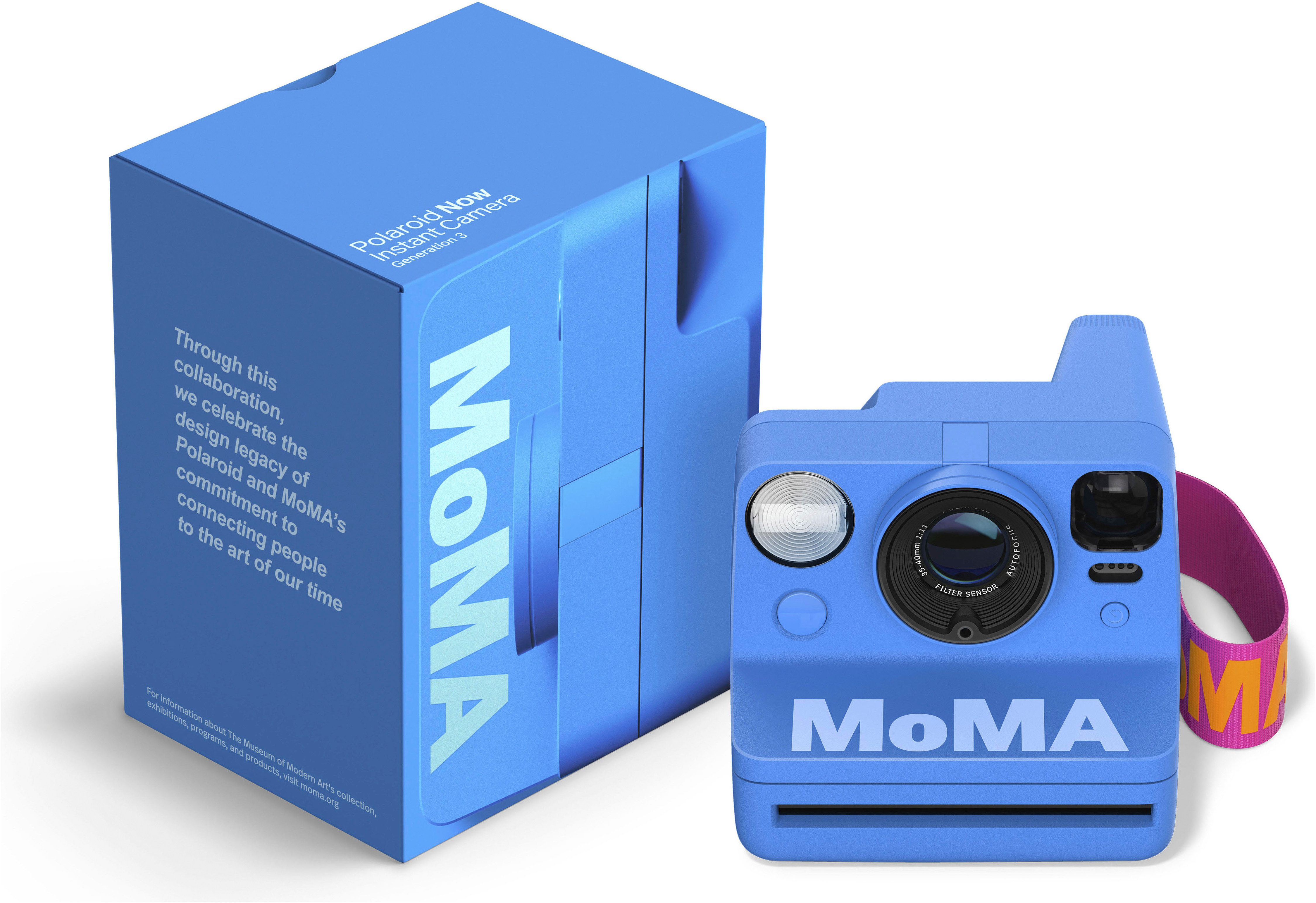 Polaroid Now Generation 3 MoMA Edition Sofortbildkamera