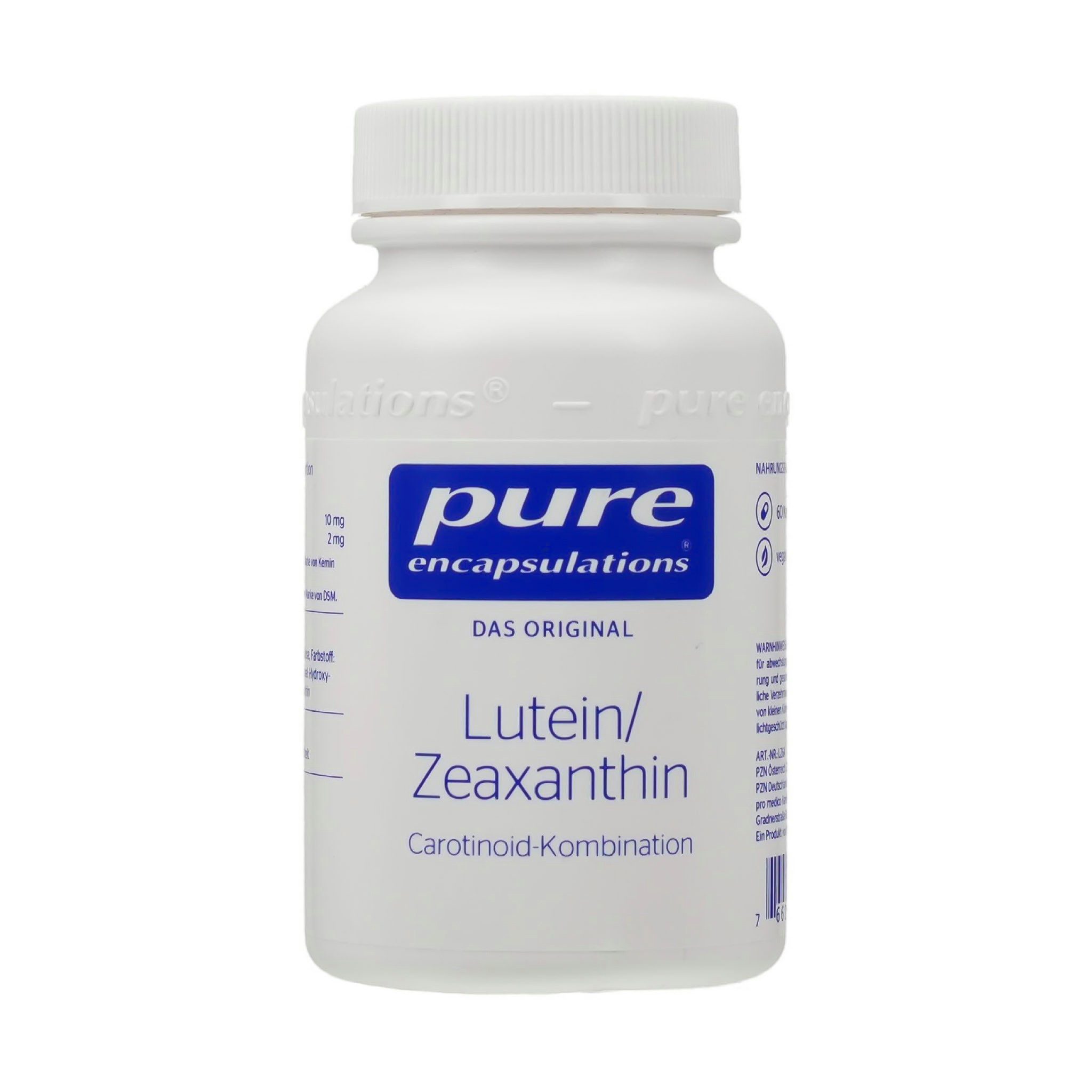 pro medico GmbH PURE ENCAPSULATIONS Lutein/Zeaxanthin Kapseln Kapsel