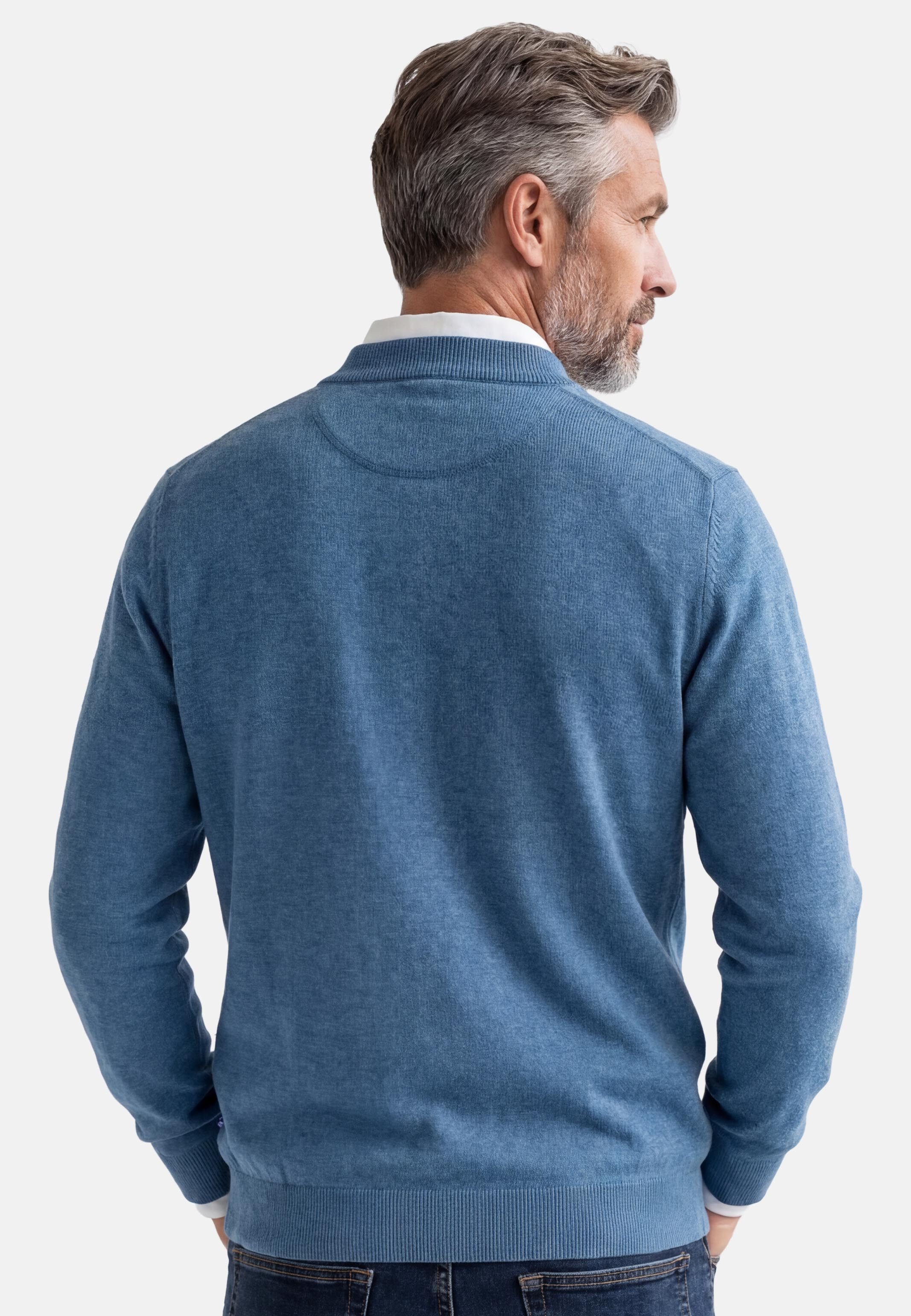 Redmond Strickjacke Basic (1-tlg) Strickjacke - Baumwolle - Atmungsaktiv