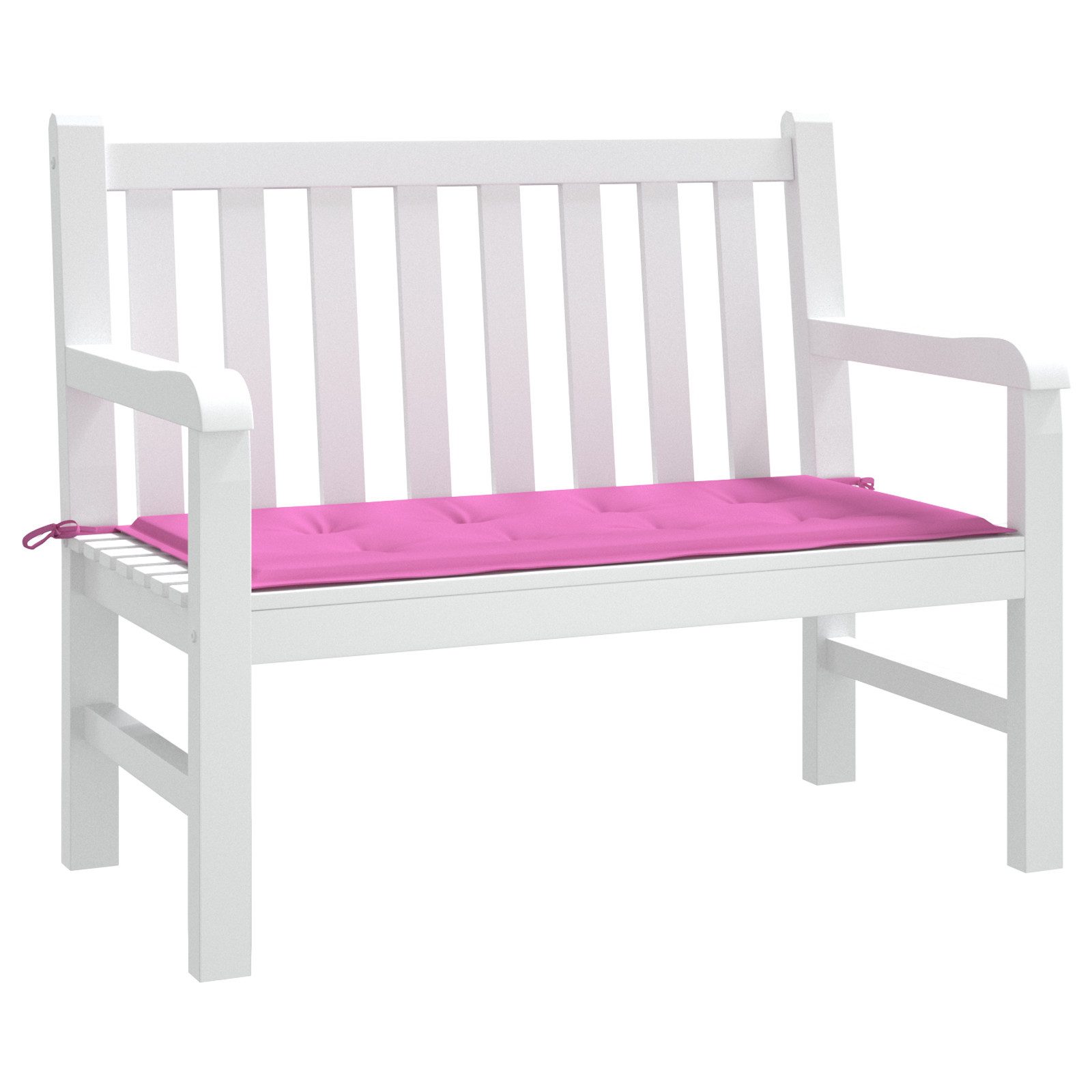 vidaXL Sitzauflage Gartenbank-Auflage Rosa 100x50x4 cm günstig online kaufen