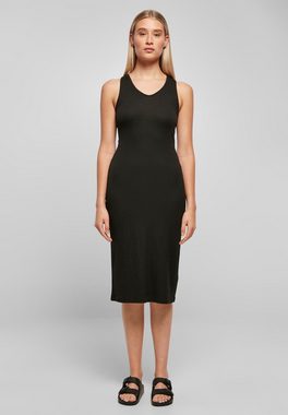 URBAN CLASSICS Shirtkleid Urban Classics Damen Ladies Midi Sleeveless Rib Dress (1-tlg)