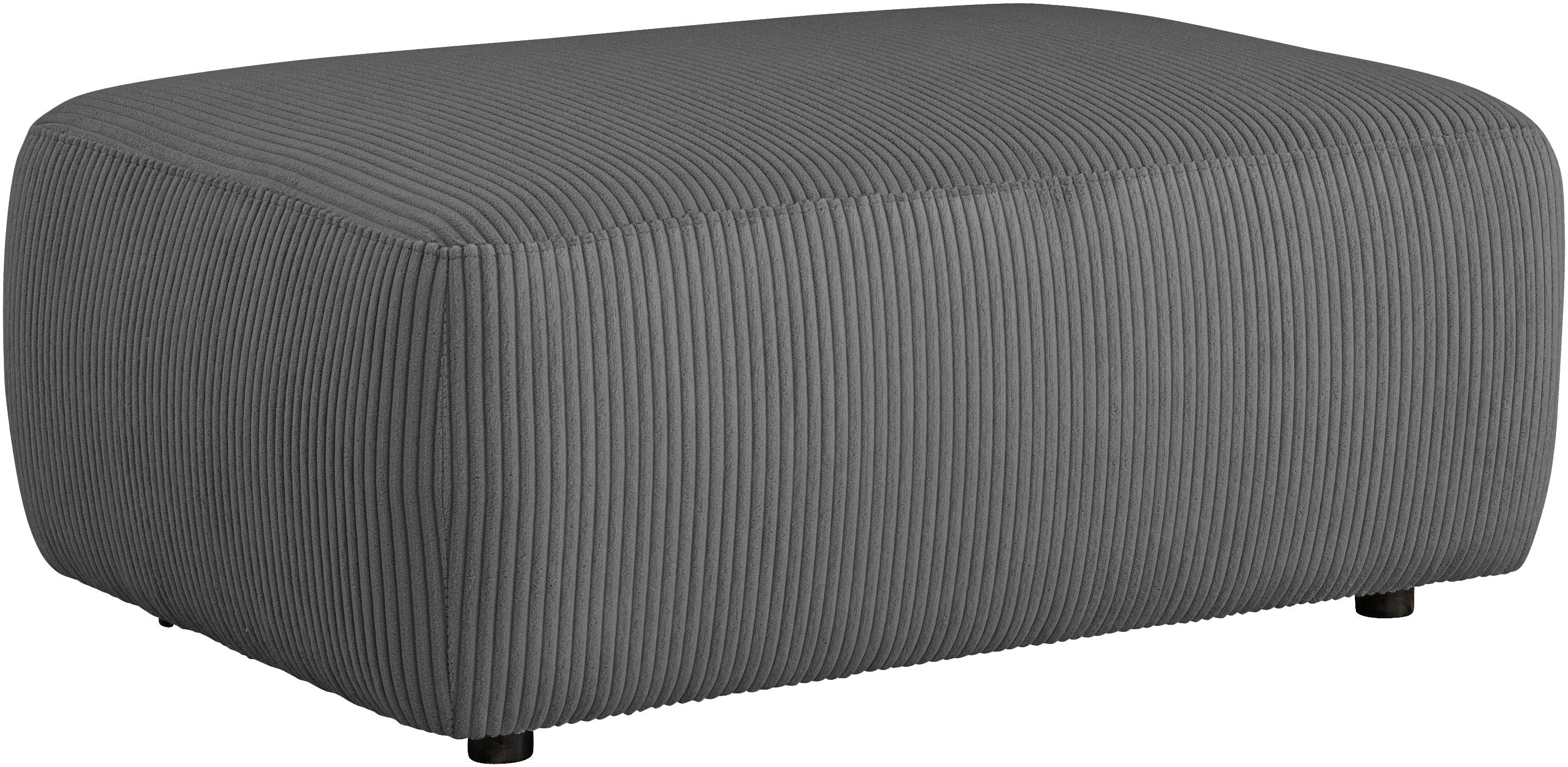 INOSIGN Polsterhocker Torge, Hocker in Cord, günstig online kaufen