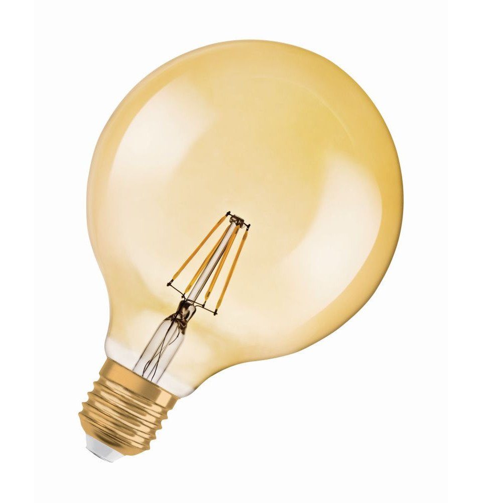 Osram LED-Leuchtmittel Osram LED Globelampe Vintage 1906 Globe 125 E27 7W, Nicht dimmbar