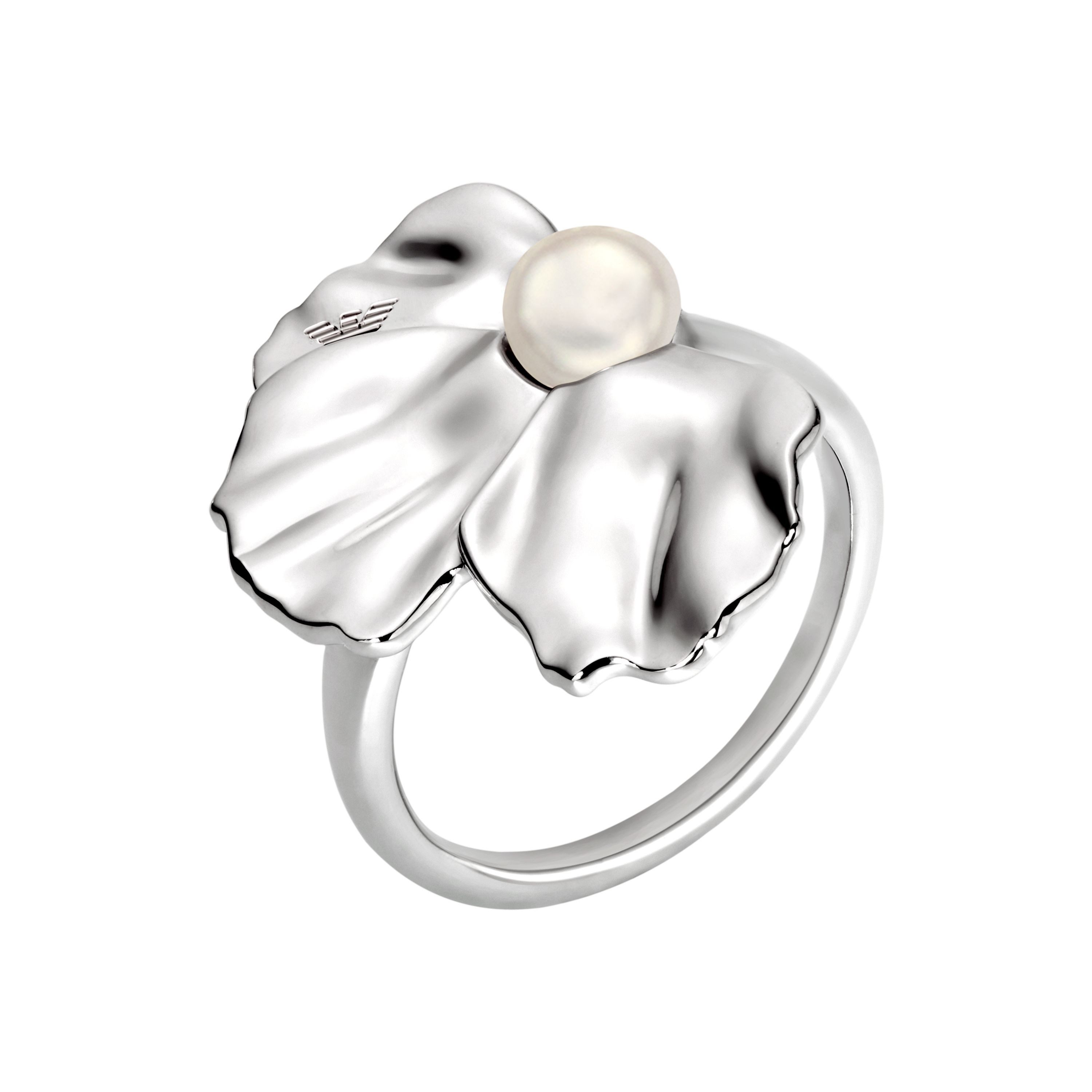 Emporio Armani Fingerring Schmuck Geschenk Metall, mit Süßwasserzuchtperle