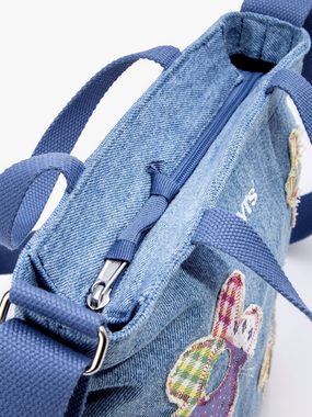 Levi's® Shopper 501 MINI ICON TOTE, mit schöner Blumen Applikation, in kleinem Format