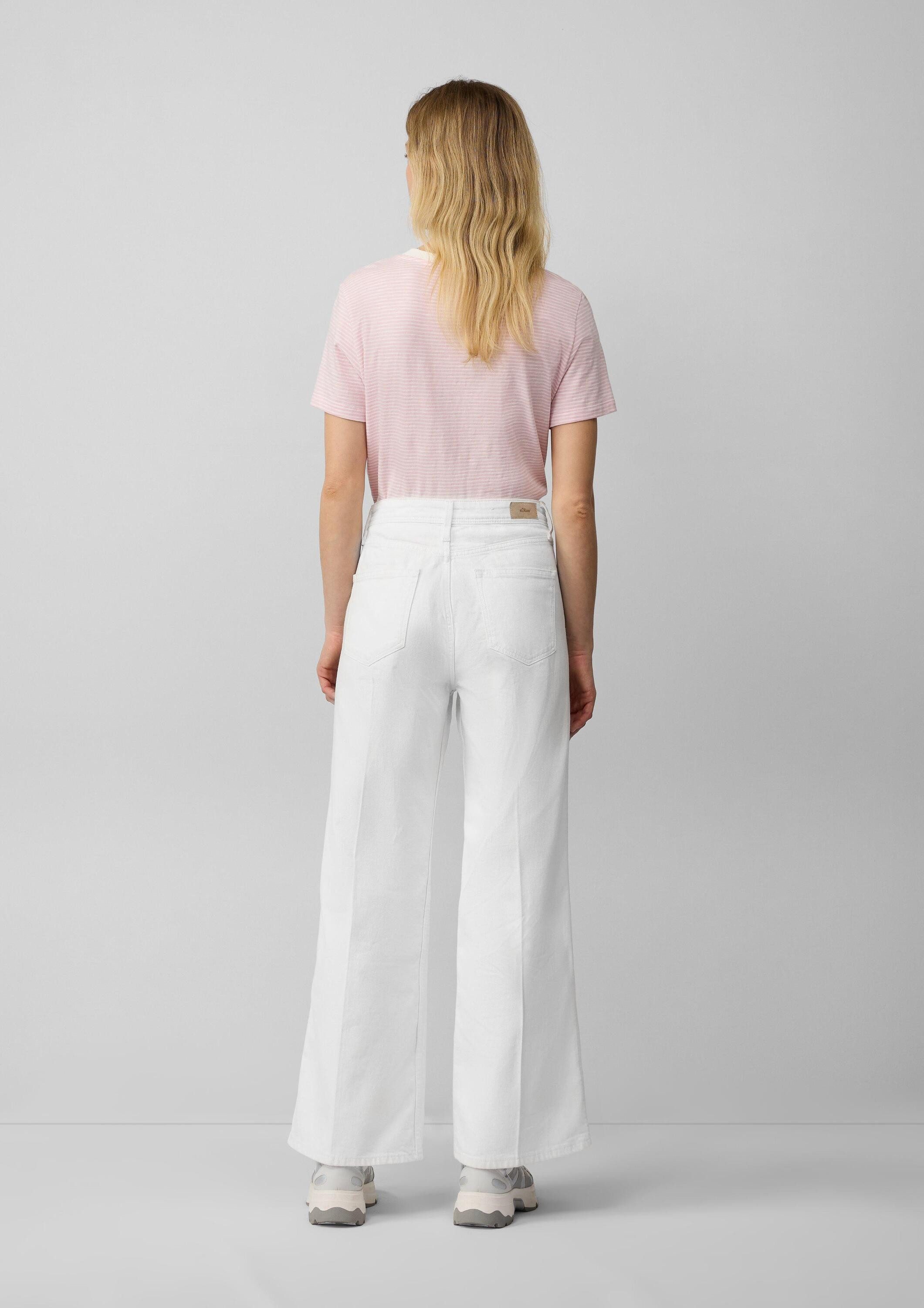 s.Oliver Weite Jeans Jeans-Hose SURI Jeans Suri / Regular Fit / High Rise / Wide Leg