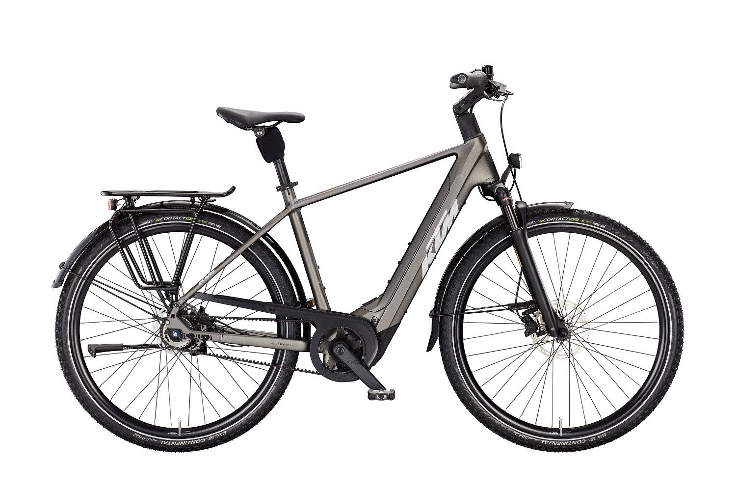 KTM E-Bike KTM Macina City PX 830 Belt Herren grau 2026, 5 Gang Shimano Nexus 5 Disc CL 36H 135-10, Nabenschaltung, Bosch Performance Line PX smart System, 800 Wh