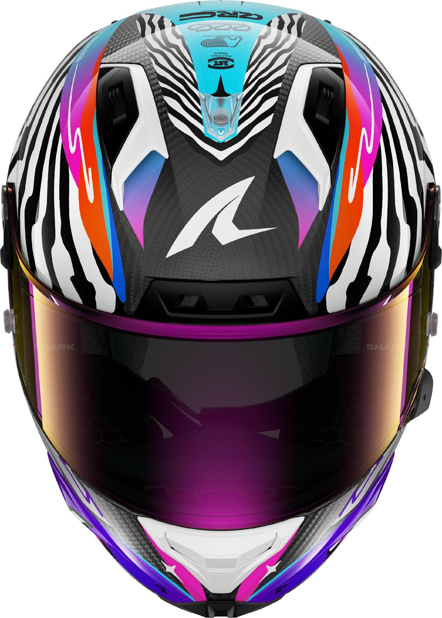 Shark Motorradhelm Aeron Speed Fancy Carbon Helm, Antifog Beschichtet,vorbereitet Für Kommunikationssystem,notfalls