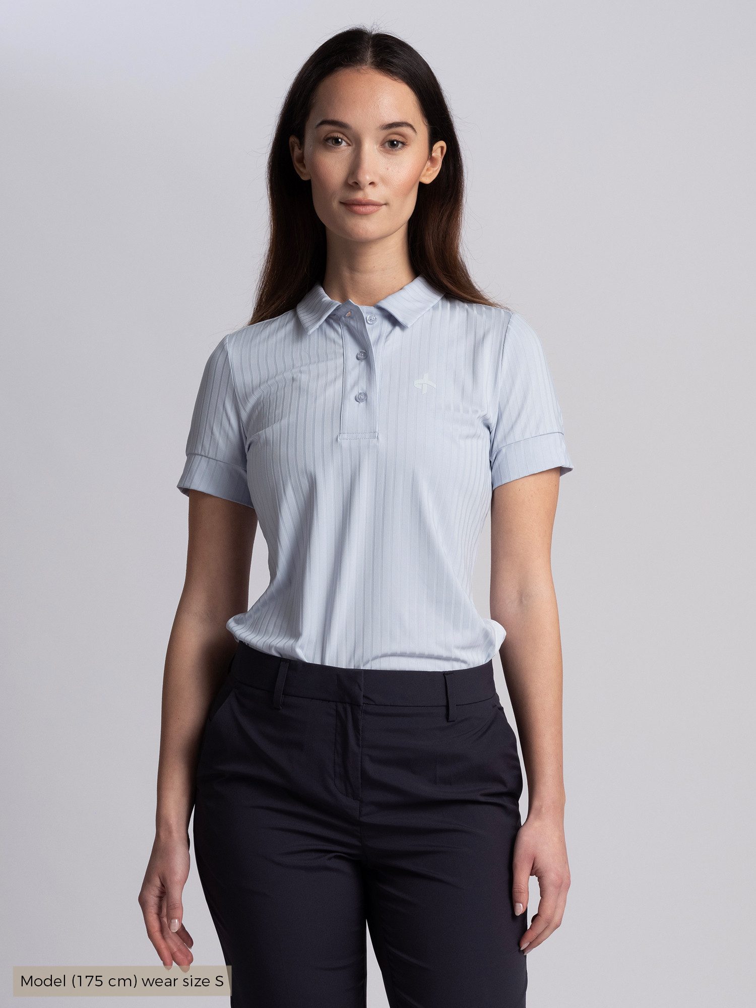 Cross Sportswear Poloshirt Cross Polo Alexa Hellblau Damen