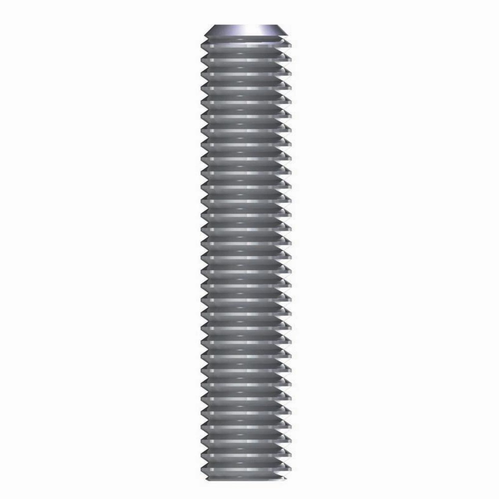 REISSER-Schraubentechnik GmbH Gewindestange Gewindestangen V2A 1m Ø 8 mm Edelstahl A2, gebeizt, passiviert, lose