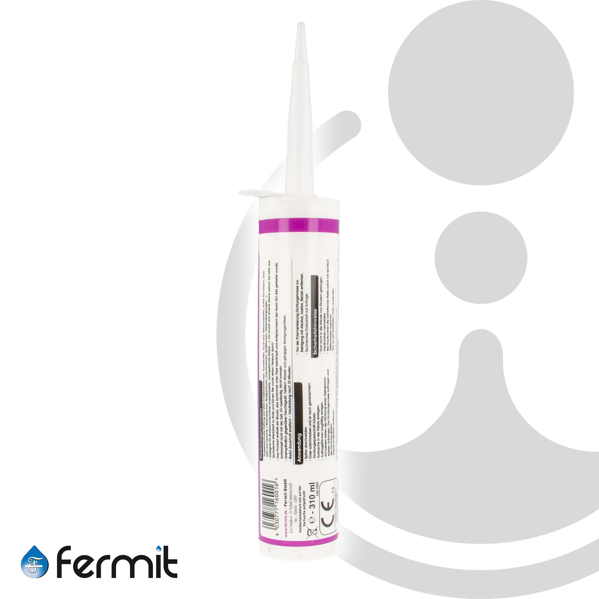 Fermit Silikon Fugendichtstoff Fermitopp N Silicone-Basis