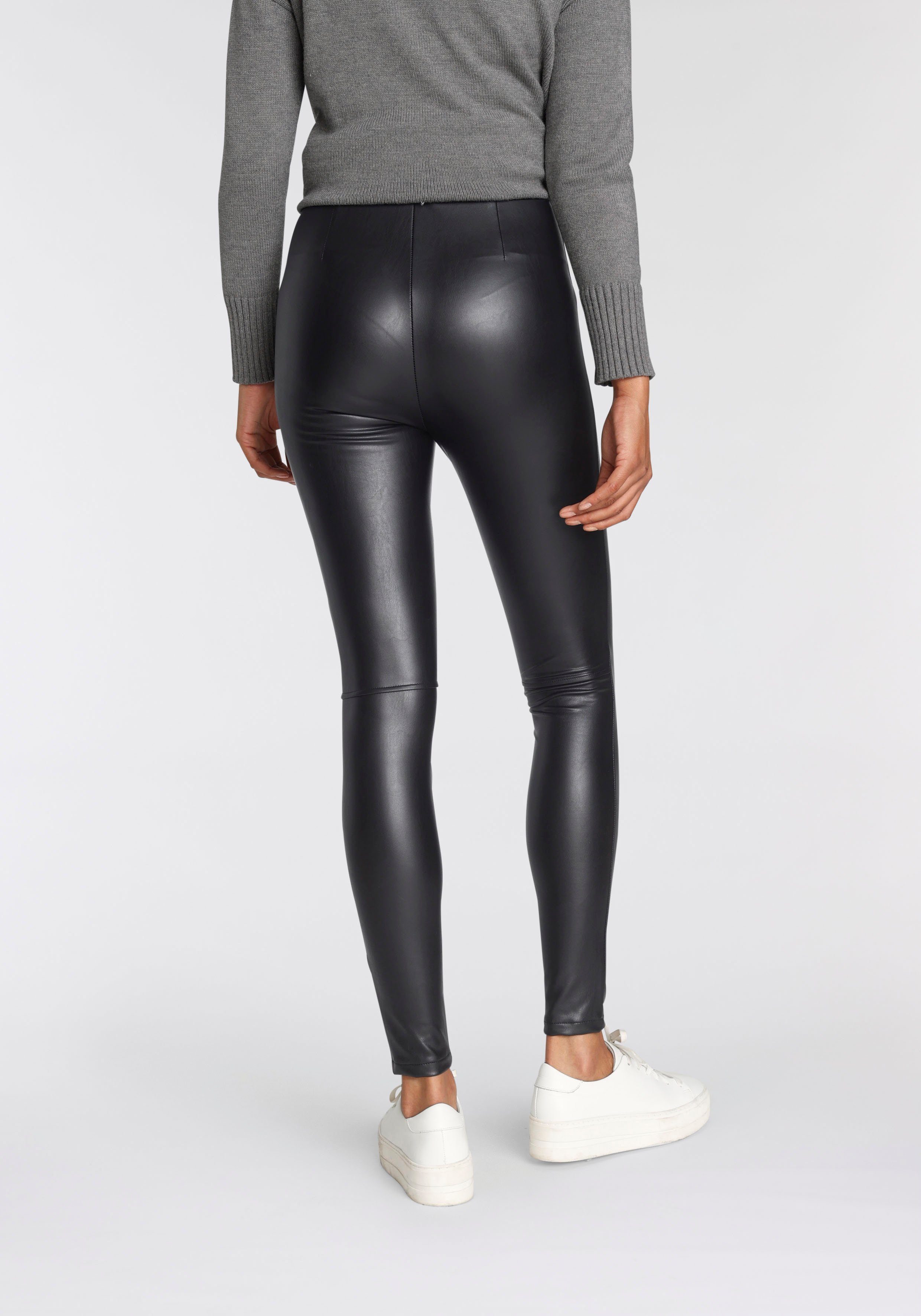 Tamaris Leggings in Leder-Optik günstig online kaufen