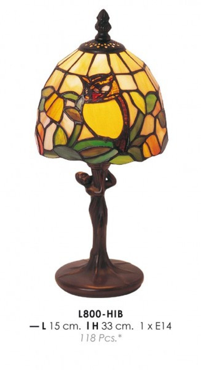 Tischleuchte Tiffany Tischleuchte Ø 15 x H. 33 cm - Luxus Schreibtischleuchte