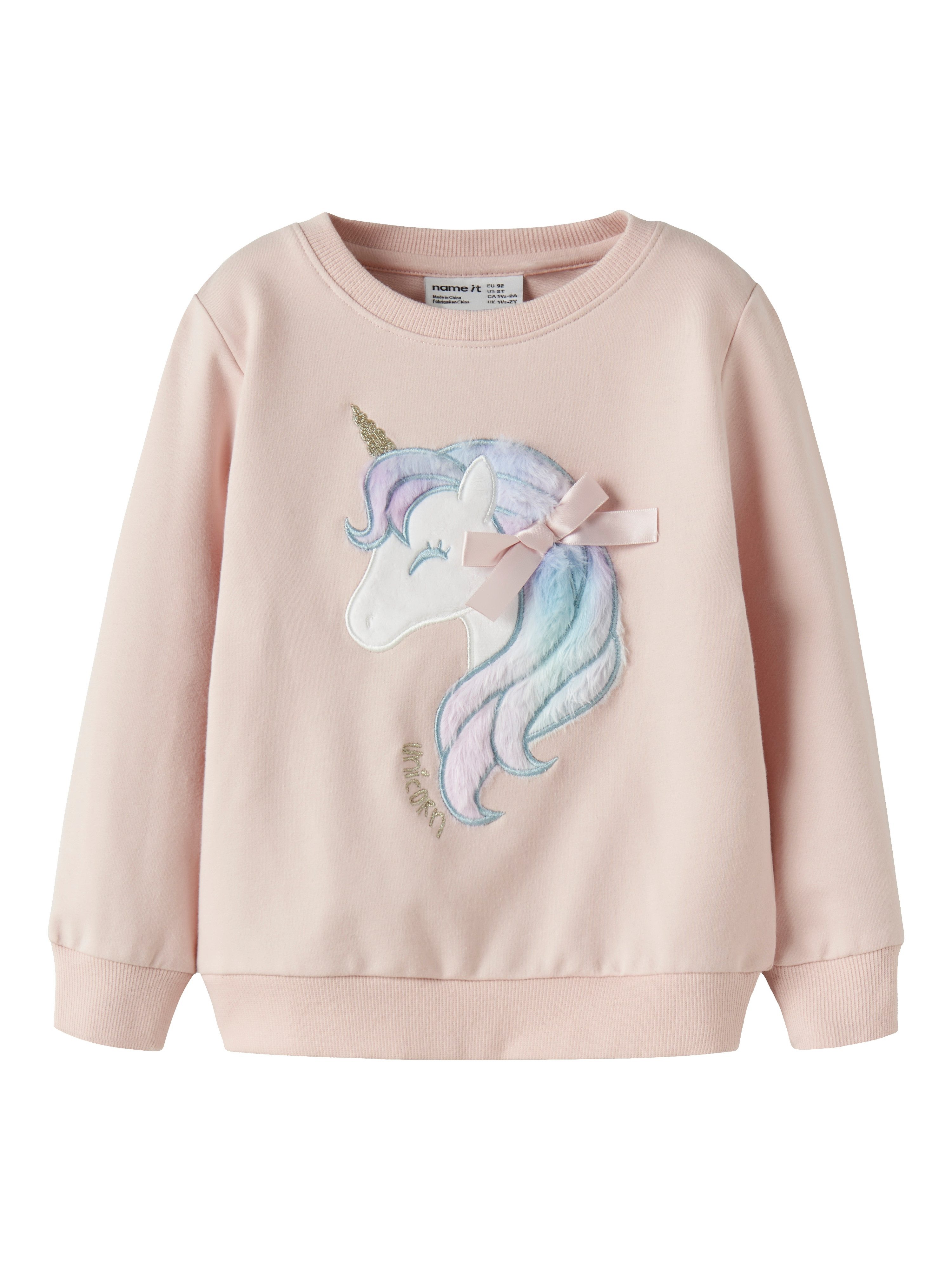 Sweatshirt NMFKISA LS SWEAT UNB BOX