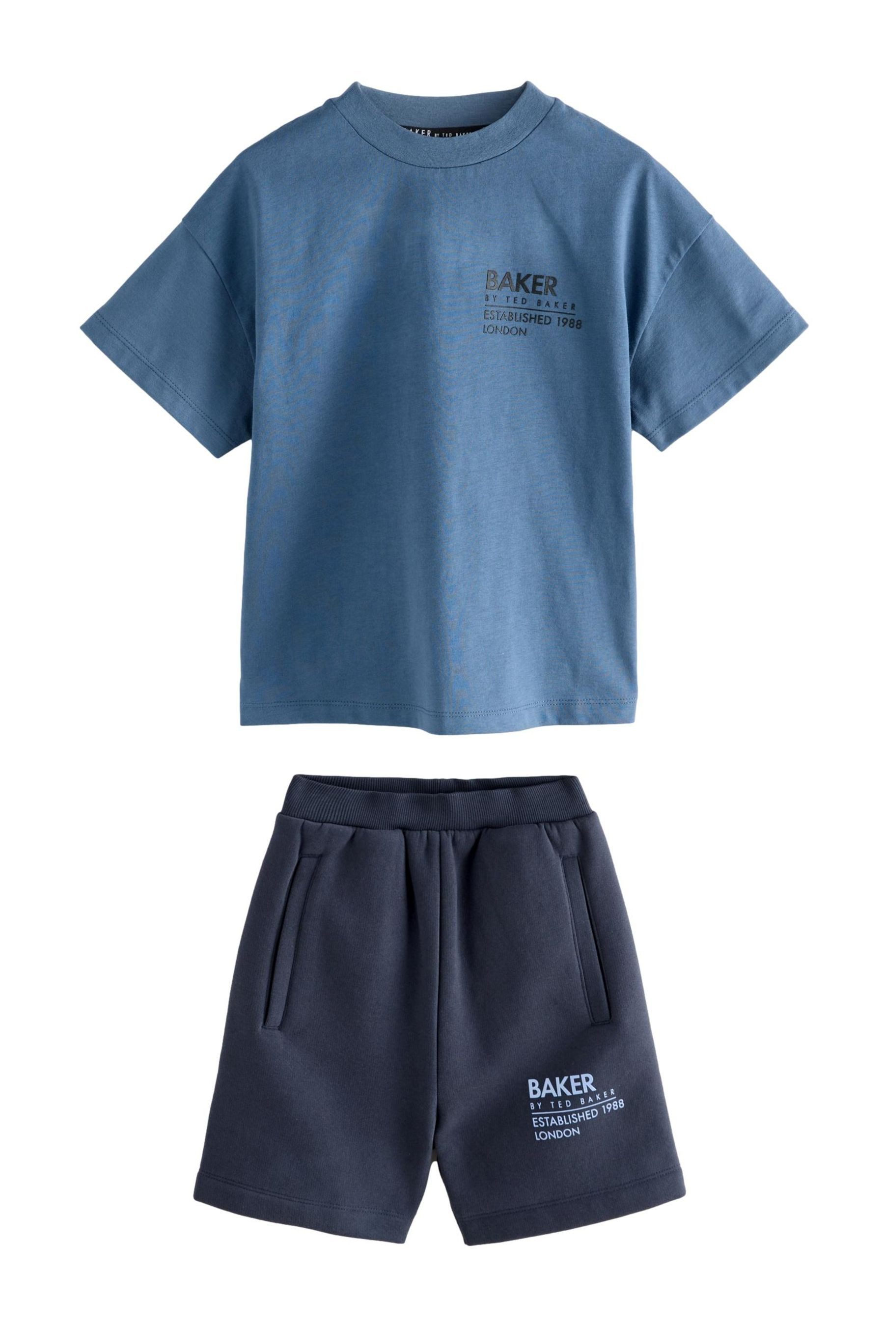 Shirt & Shorts Baker by Ted Baker Oversized-T-Shirt, Shorts, Set