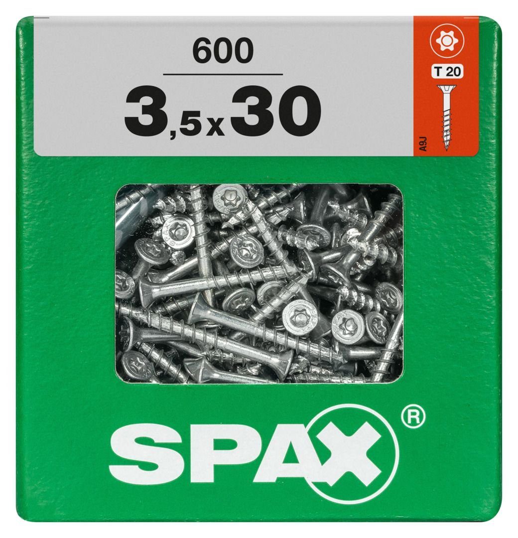 SPAX Holzbauschraube Spax Universalschrauben 3.5 x 30 mm TX 20 - 600