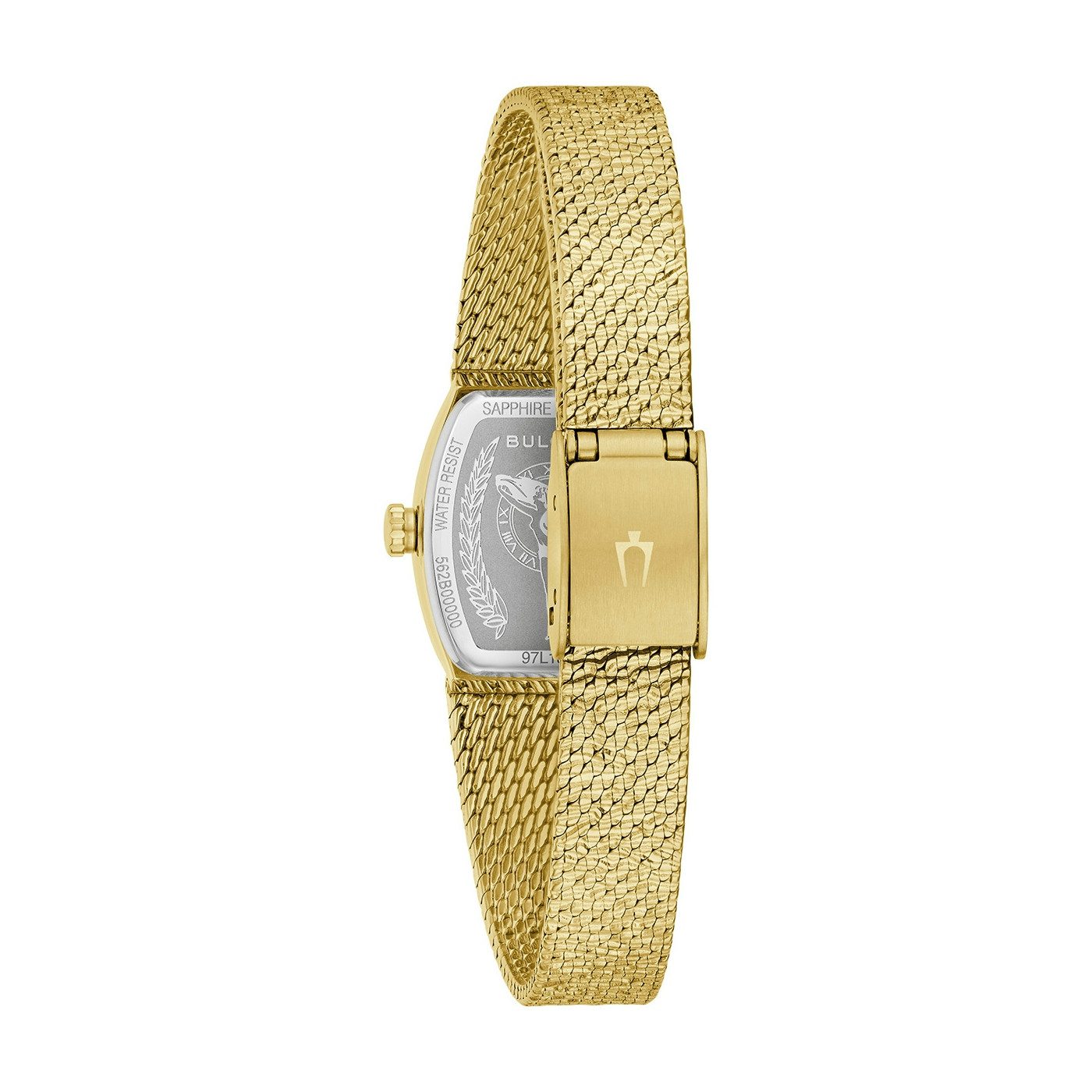 Bulova Quarzuhr Goddess of Time 97L184, Armbanduhr, Damenuhr, Edelstahlarmband, analog