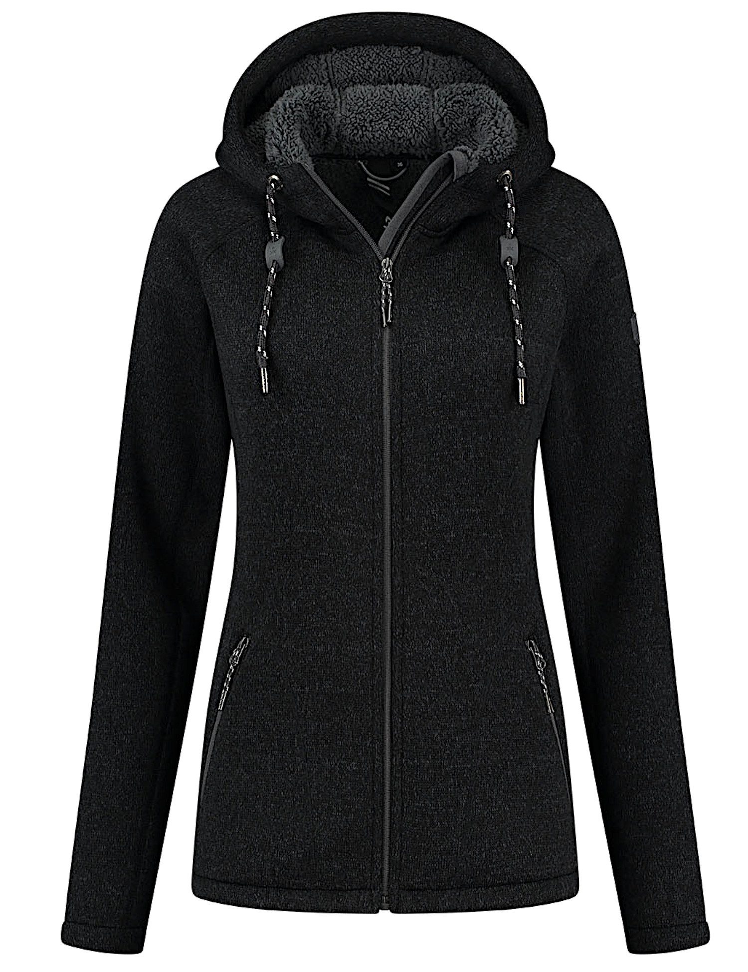 Kjelvik Strickfleecejacke Layla Fleece Jacke mit günstig online kaufen