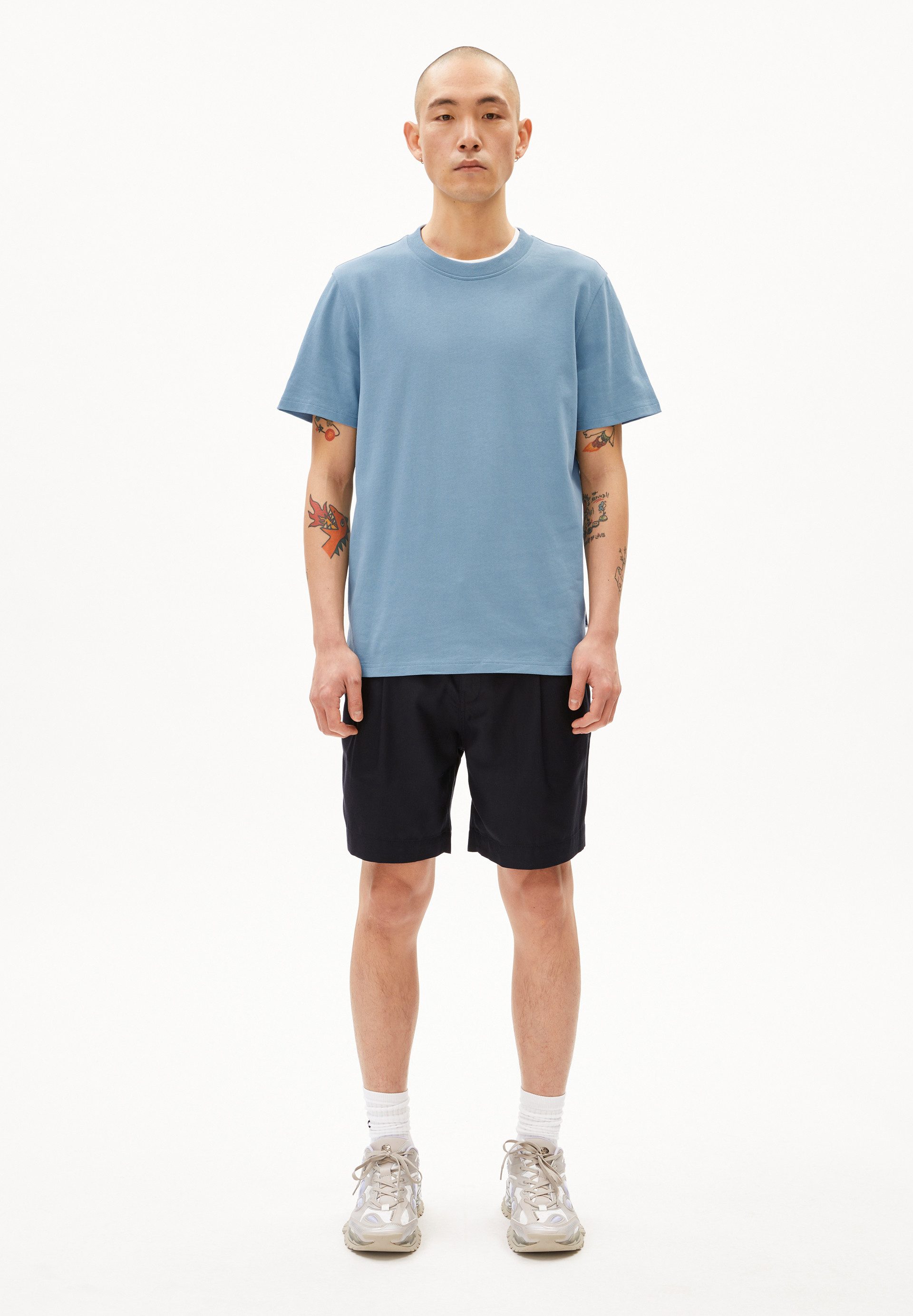 Armedangels T-Shirt MAARKOS (Relaxed Fit) Rundhalsausschnitt günstig online kaufen