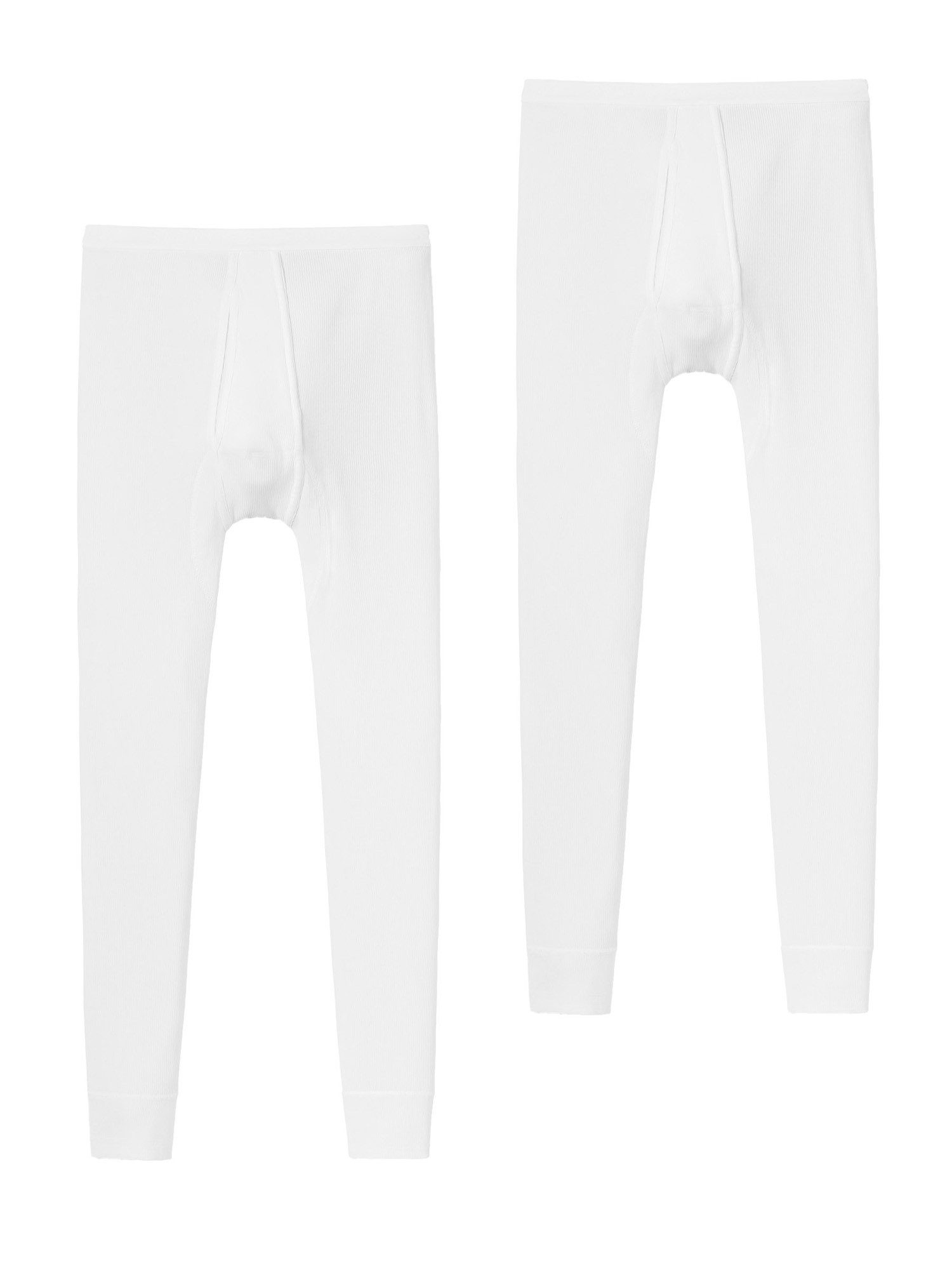 Schiesser Lange Unterhose Original Doppelripp (2-St) long john unterwäsche